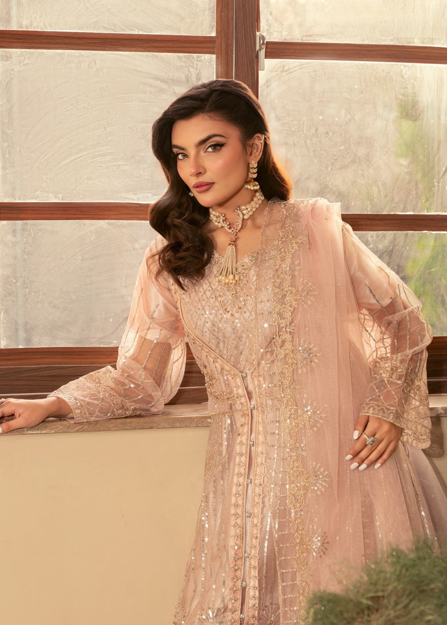 Four Season Boutique AYAT LIGHT PEACH Women 3pcs