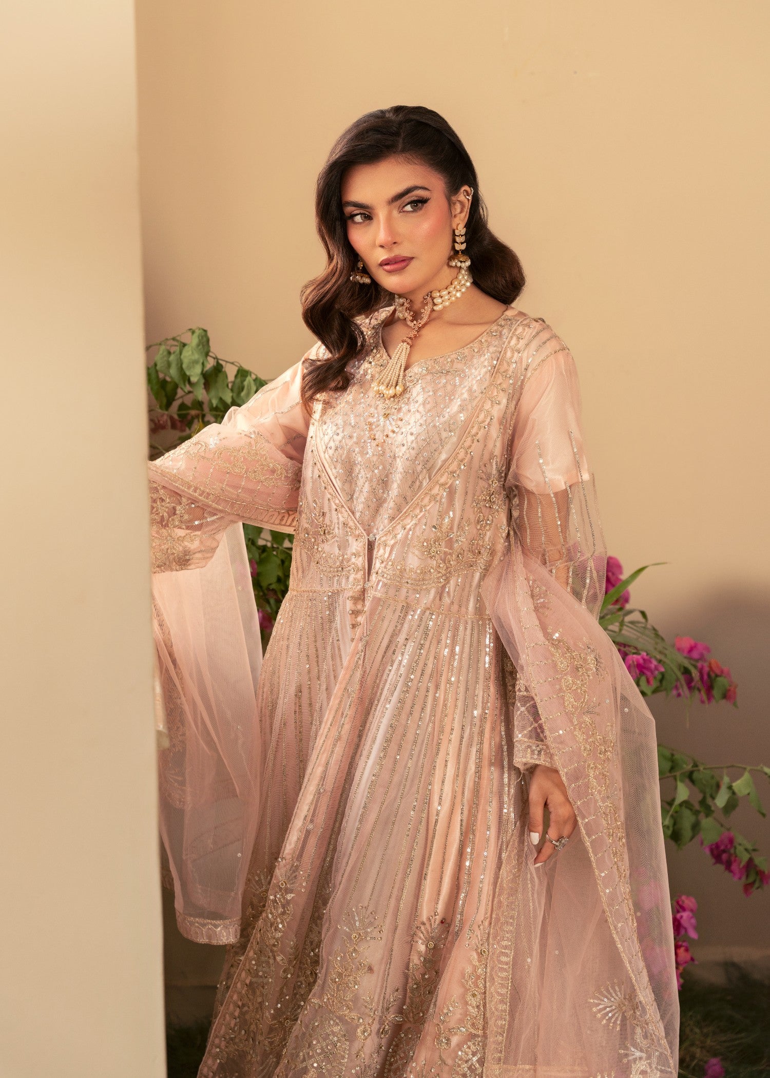 Four Season Boutique AYAT LIGHT PEACH Women 3pcs