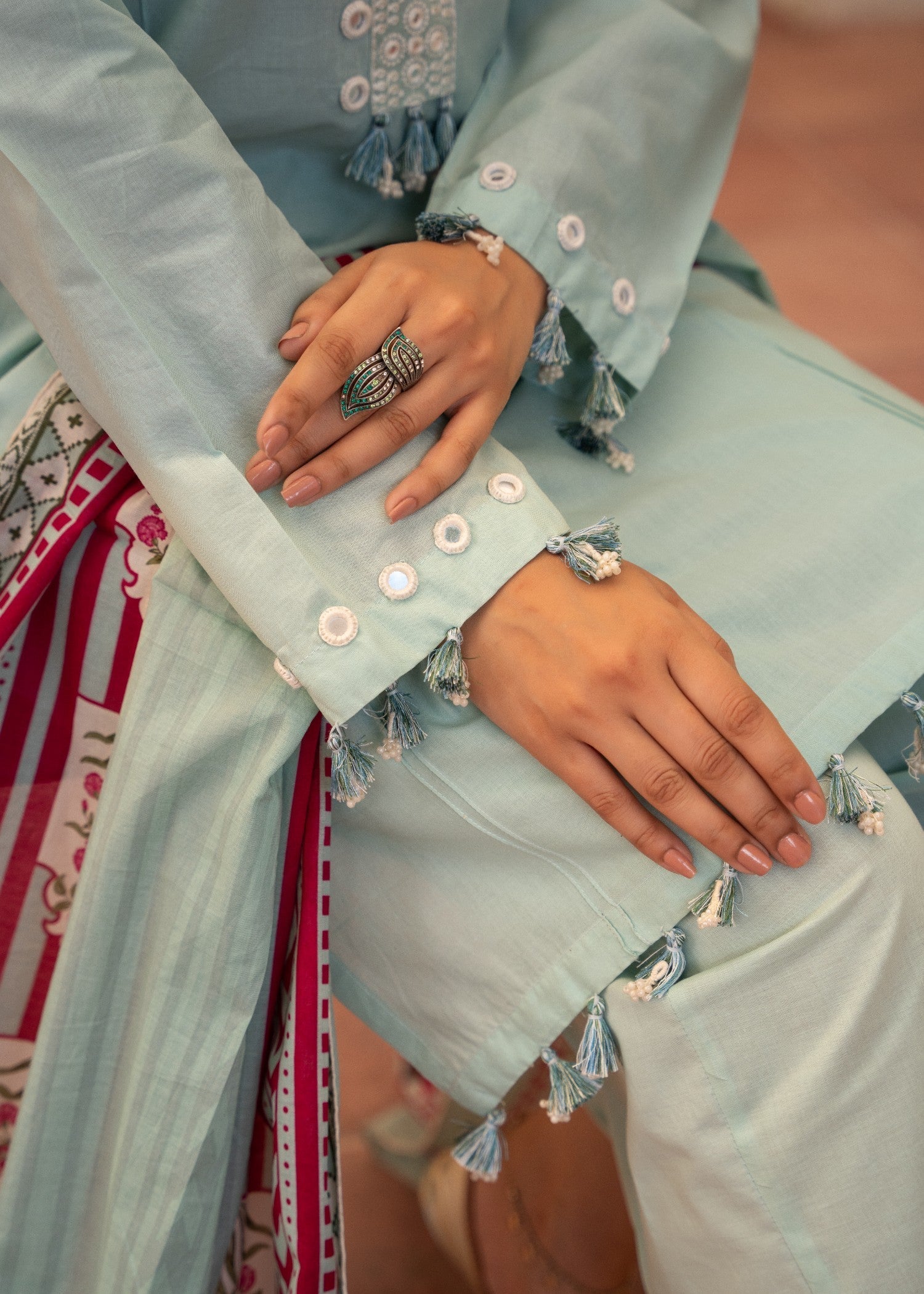 Sit-Ul-Banat ICE BLUE Women 3pcs