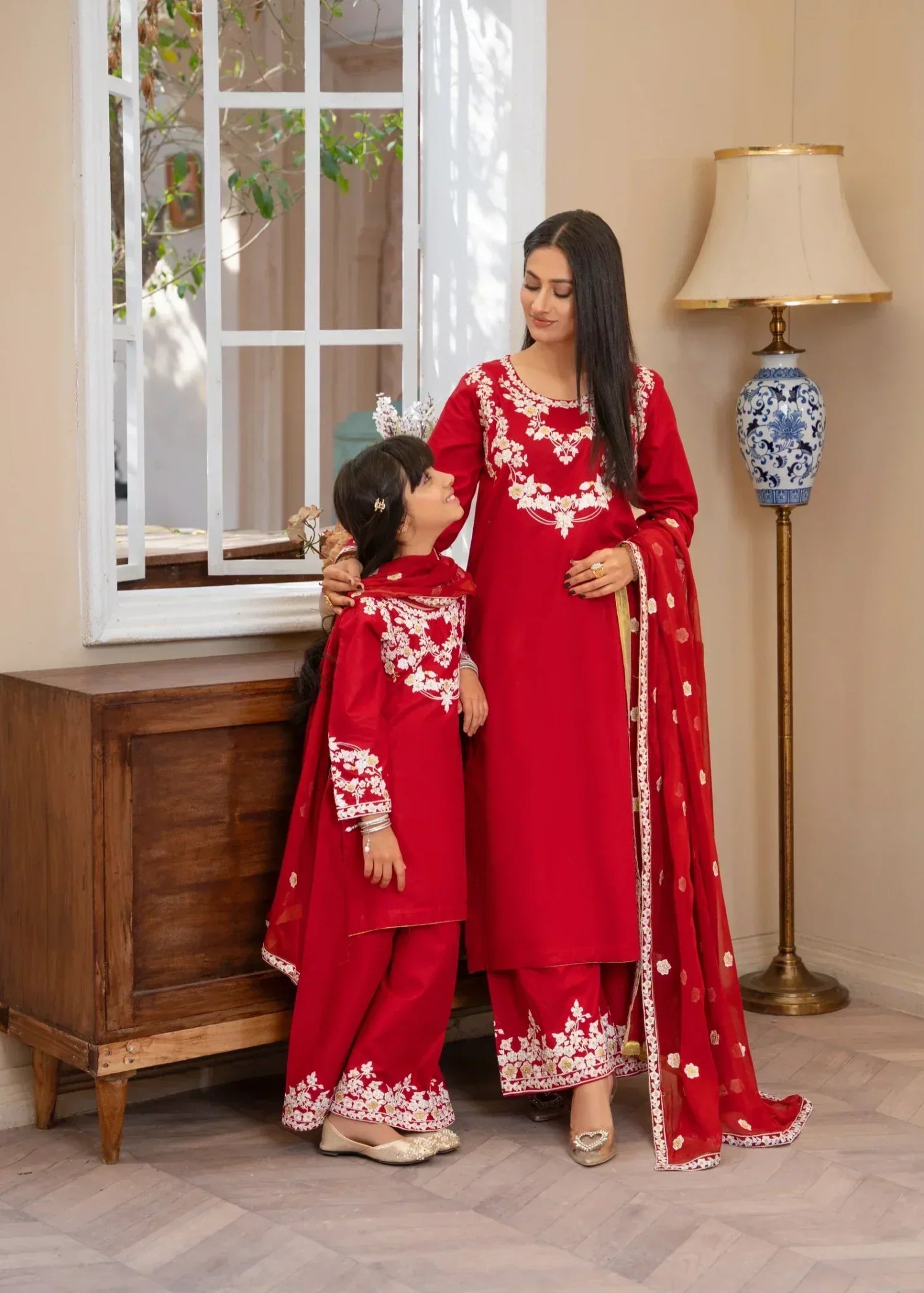 Akhrot Clothing Surkh Bahaar Women 3pcs