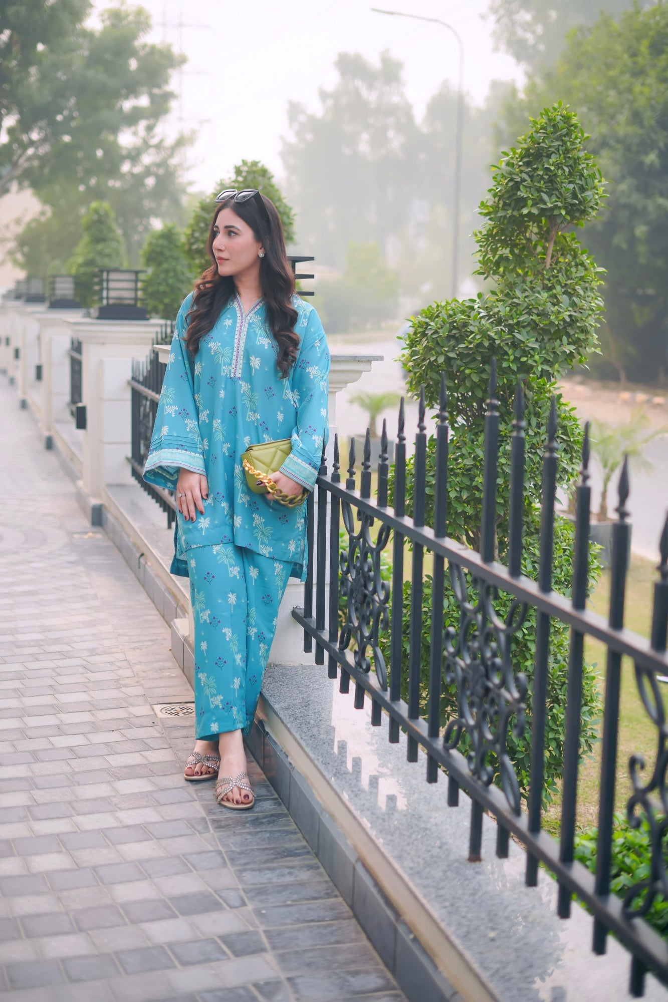 Lakhany Ready to wear Printed Poly Cambric Women 2pcs