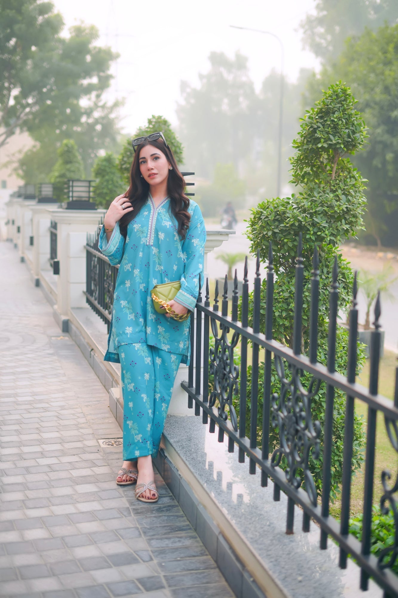 Lakhany Ready to wear Printed Poly Cambric Women 2pcs