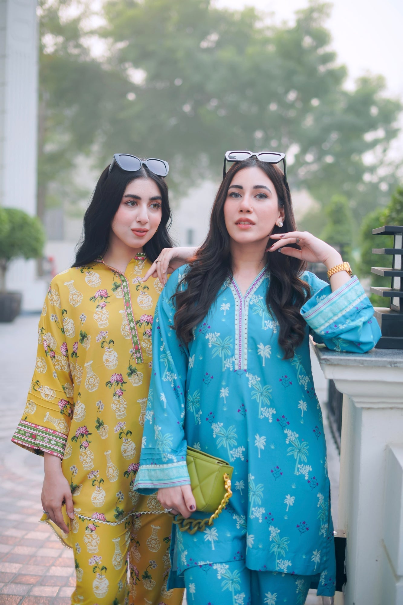 Lakhany Ready to wear Printed Poly Cambric Women 2pcs