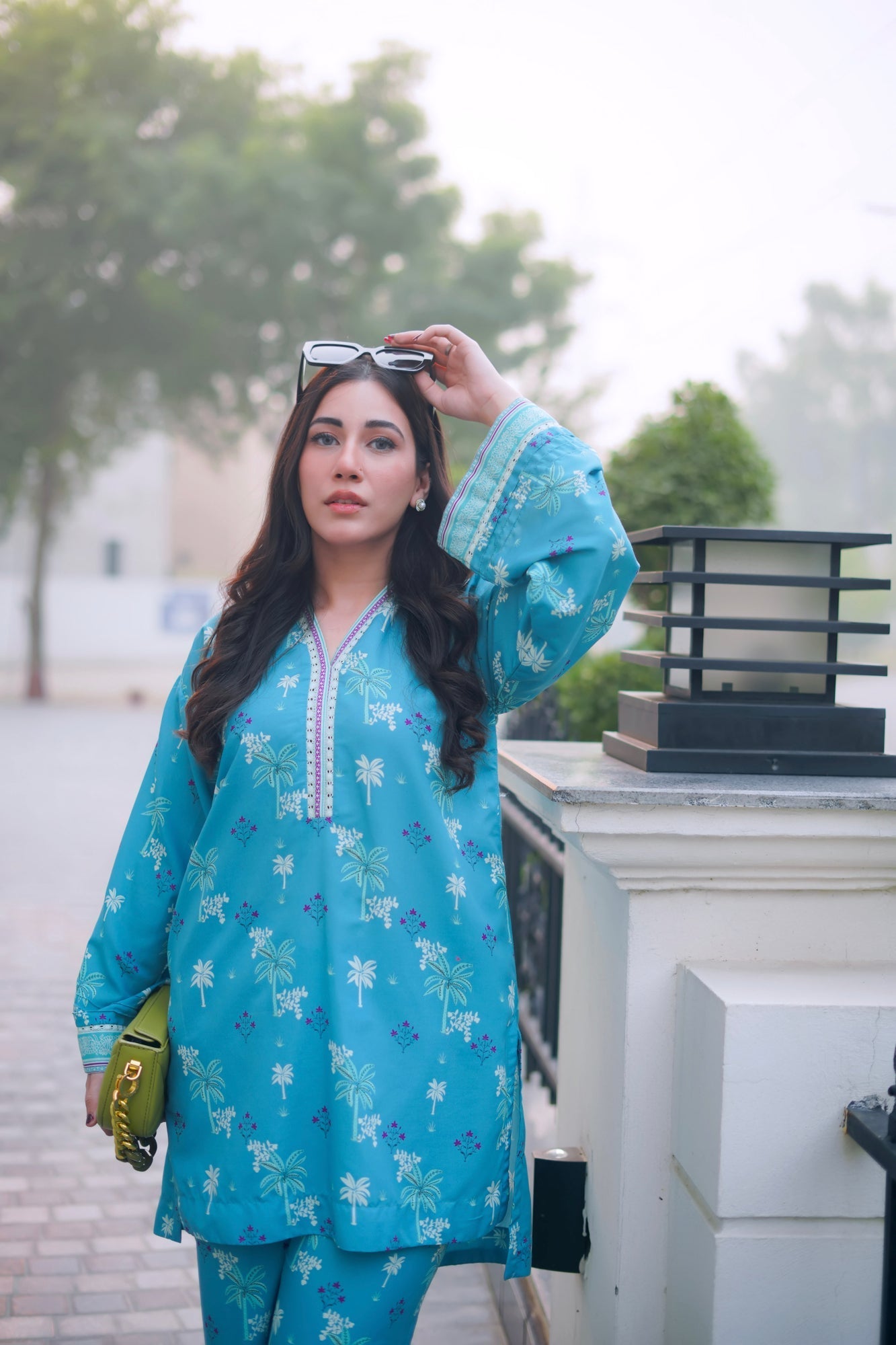 Lakhany Ready to wear Printed Poly Cambric Women 2pcs