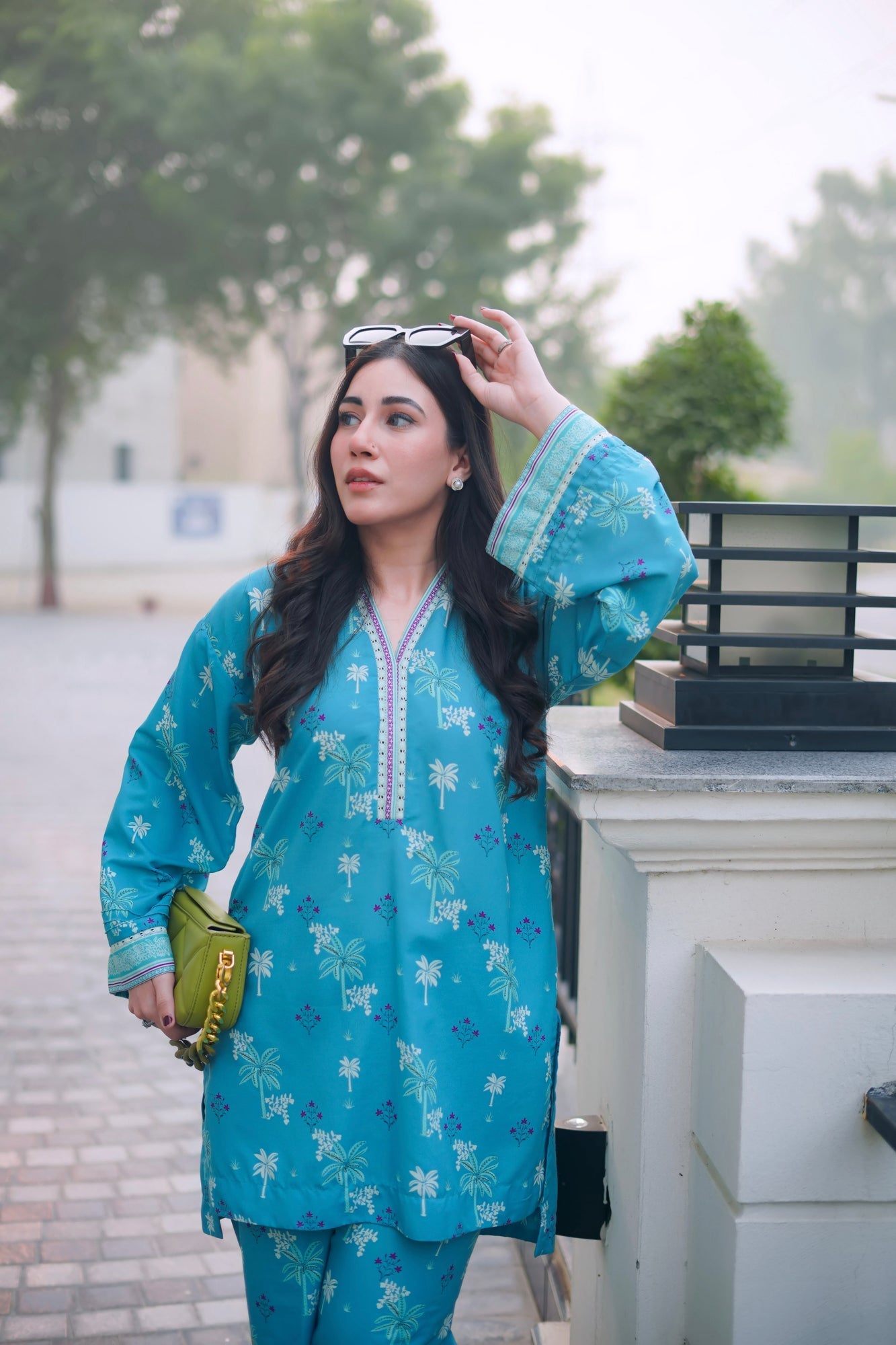 Lakhany Ready to wear Printed Poly Cambric Women 2pcs