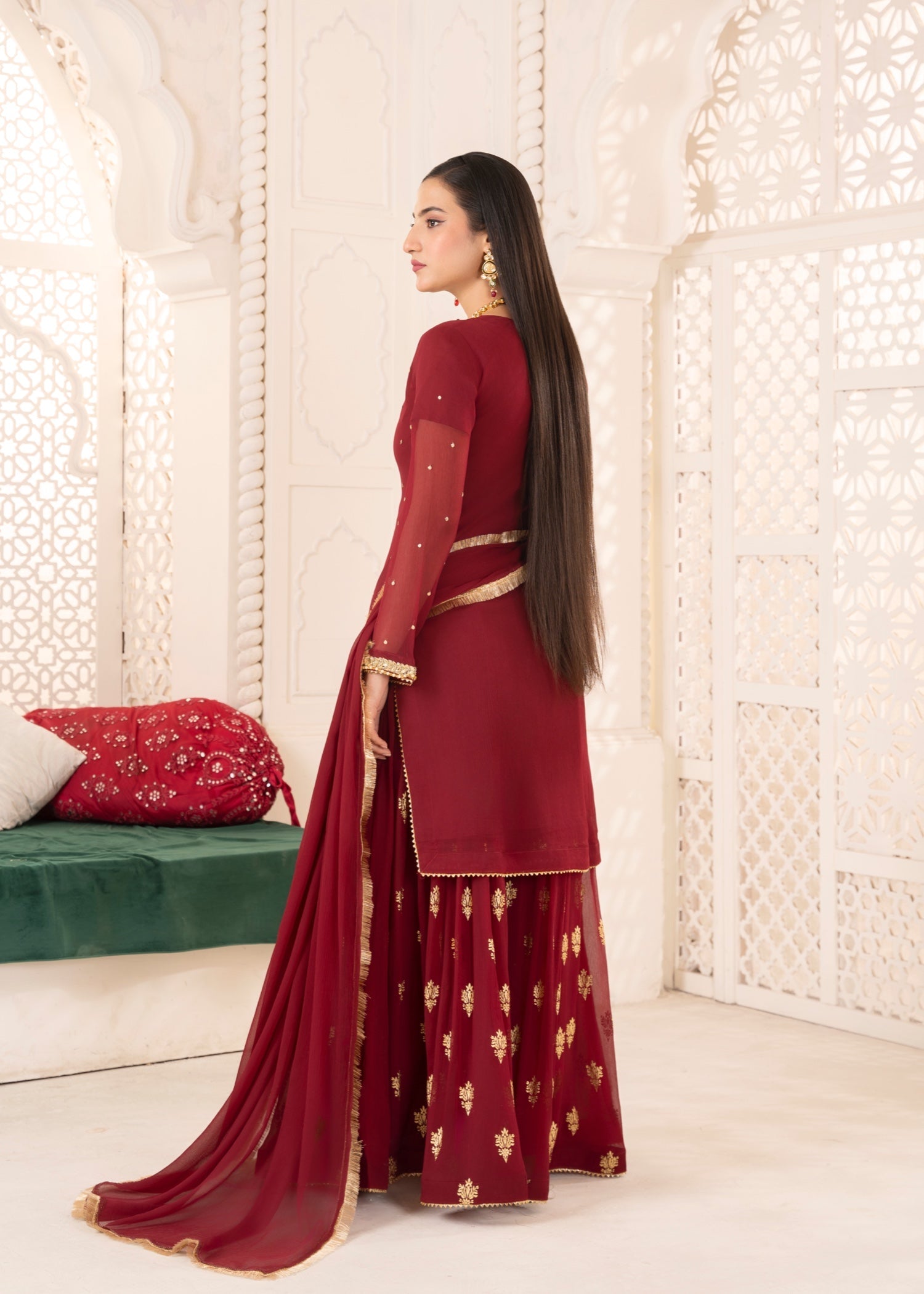 Maira Fashion shrara set Women 4pcs