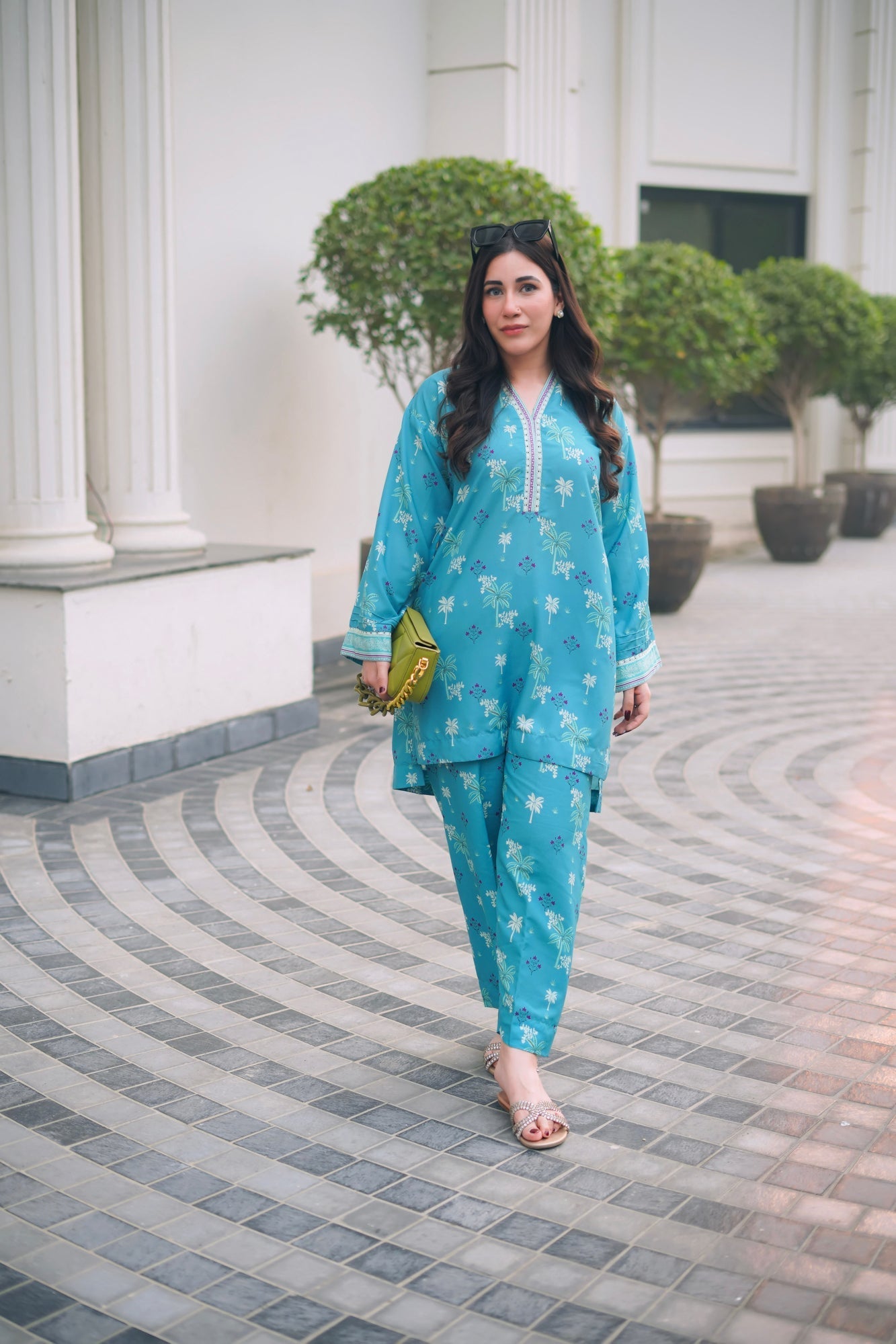 Lakhany Ready to wear Printed Poly Cambric Women 2pcs