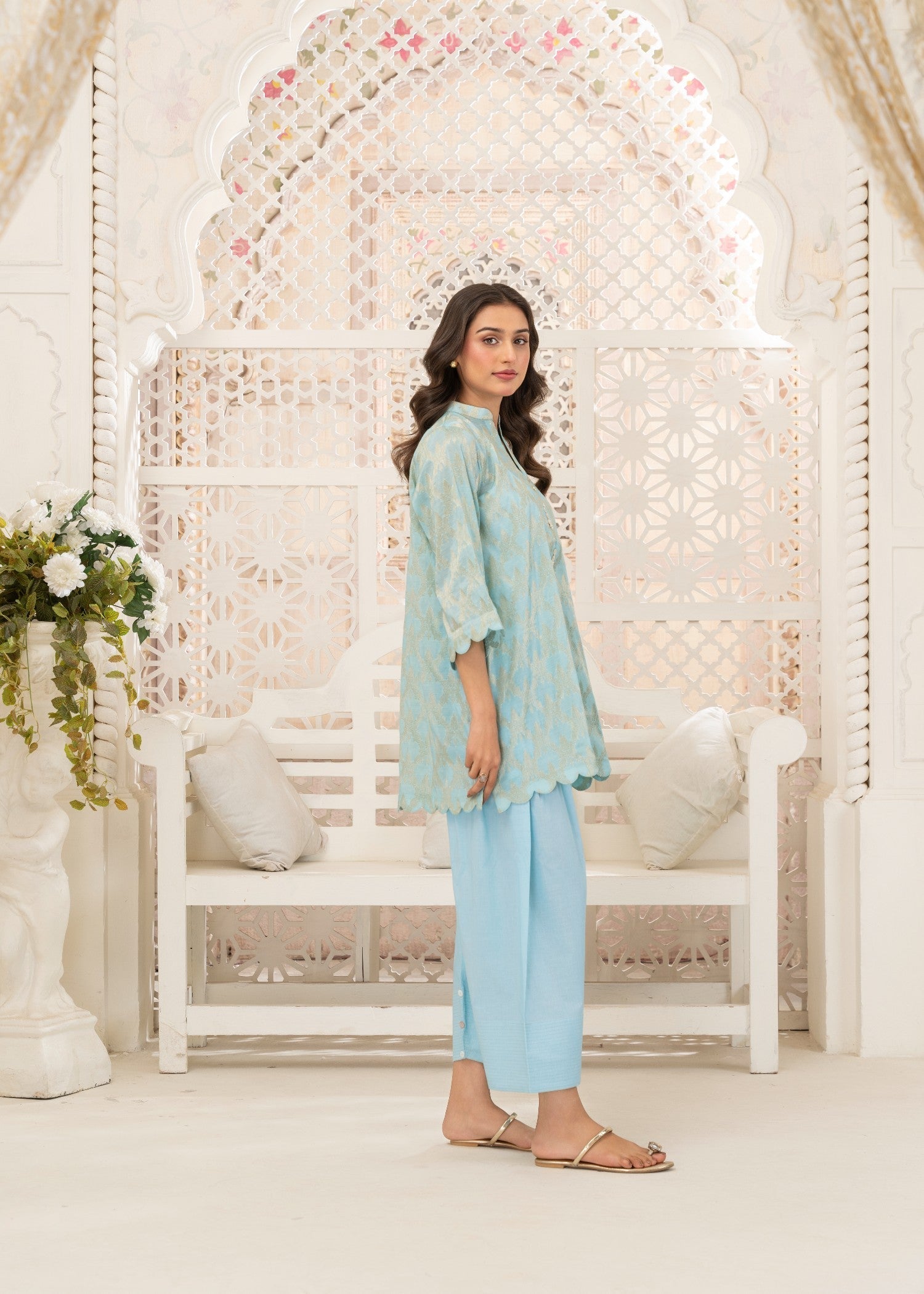 Yusra Ansari Yaeid 07 Hazel Women 2pcs