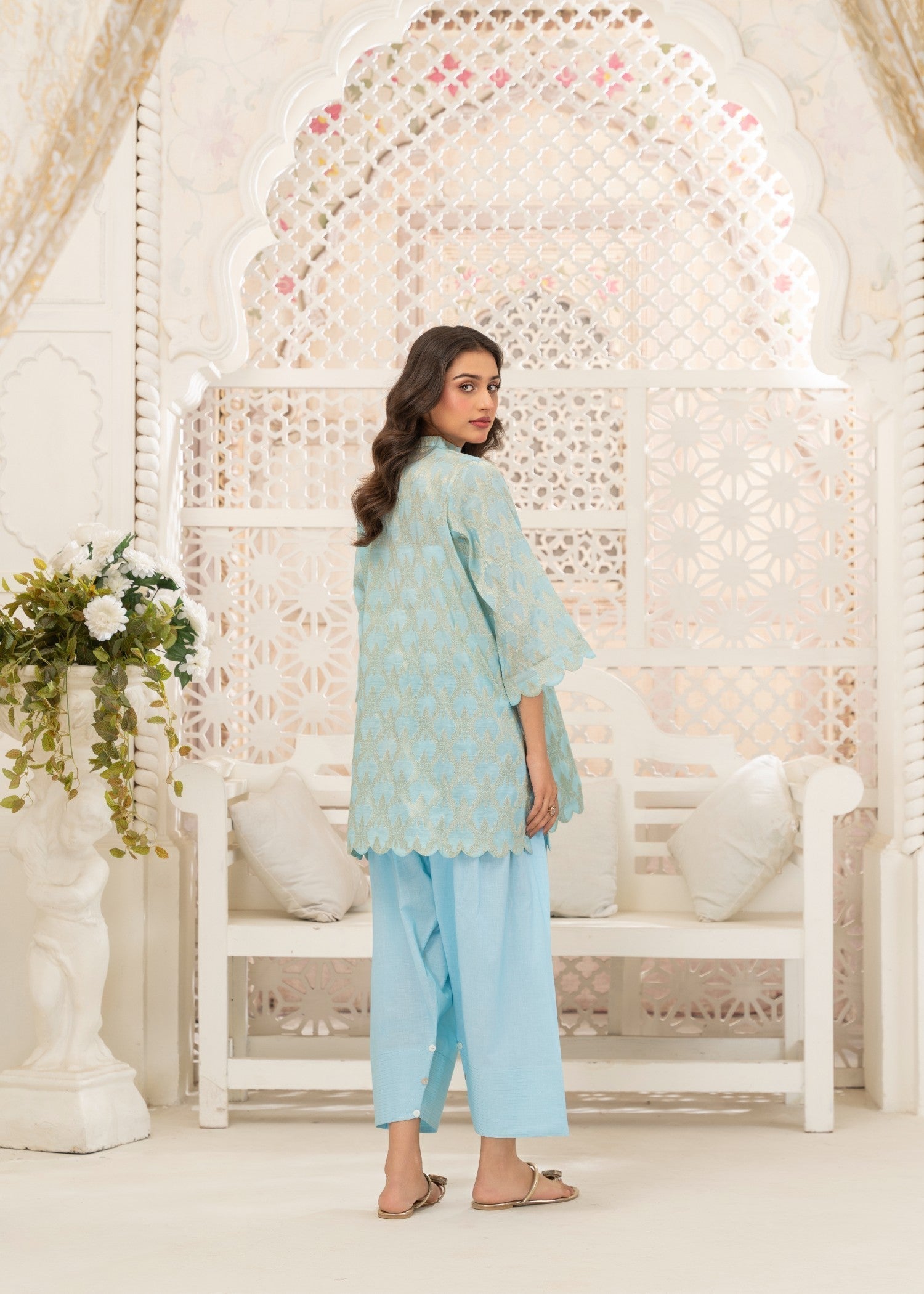 Yusra Ansari Yaeid 07 Hazel Women 2pcs