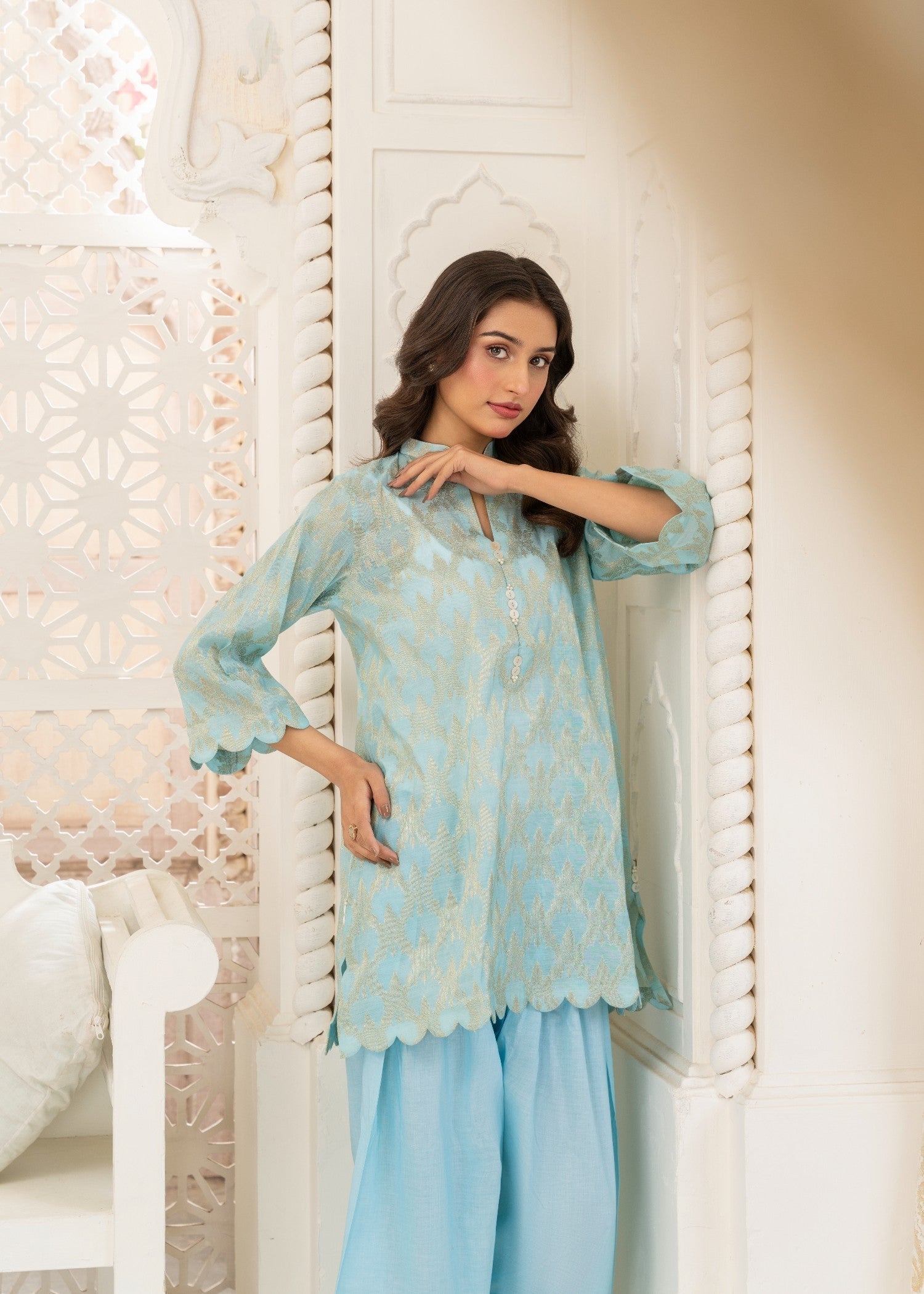 Yusra Ansari Yaeid 07 Hazel Women 2pcs