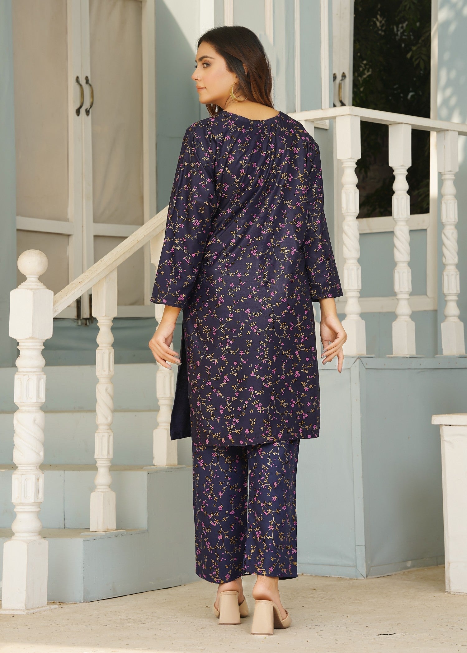 Hamna Kalim PINK DAALI PRINTED Women 2pcs