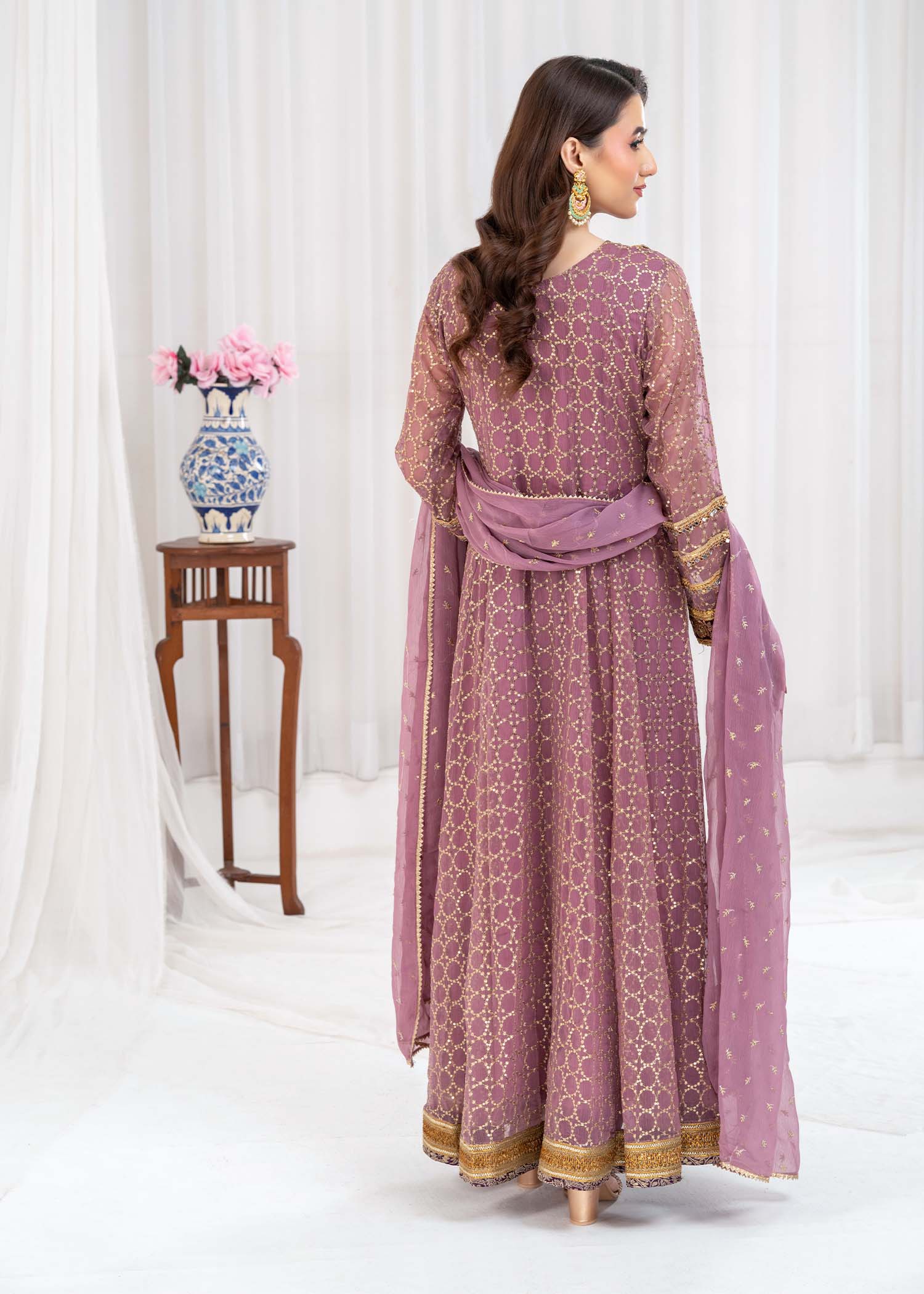Ayesha Closet SHEHZADI LAVENDER Women 3pcs