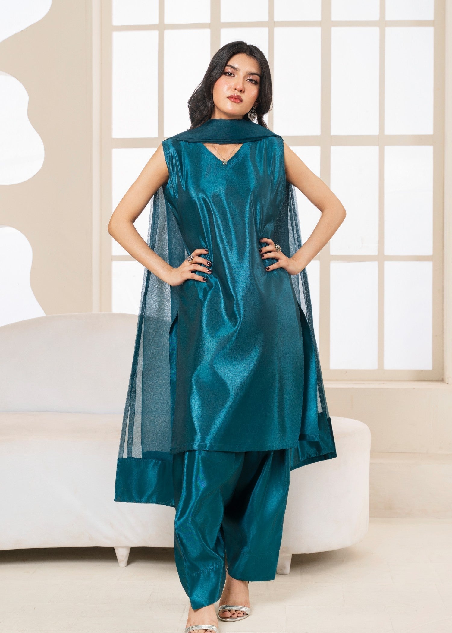 Niran Farshi Shalwar S022 Women 3pcs