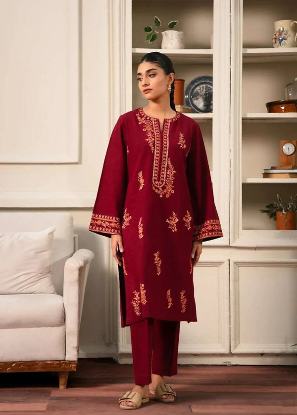 Shehroz Fashion RANG E BAHAR LAWN EMBROIDERY DRESS Women 2pcs