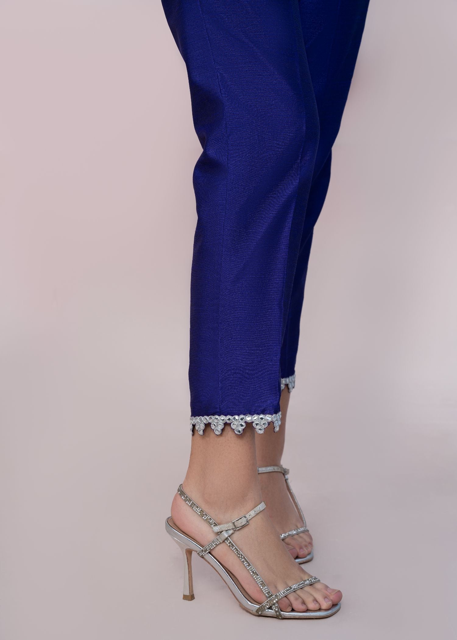 Rang-e-Meeras Silver purple Women 1pcs