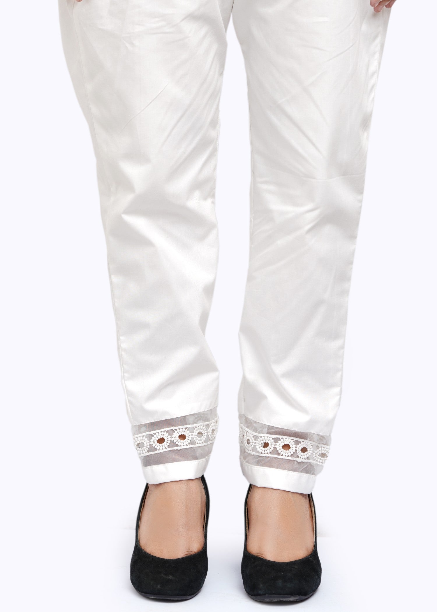 Punkh Trouser CT 76 White Women 1pcs