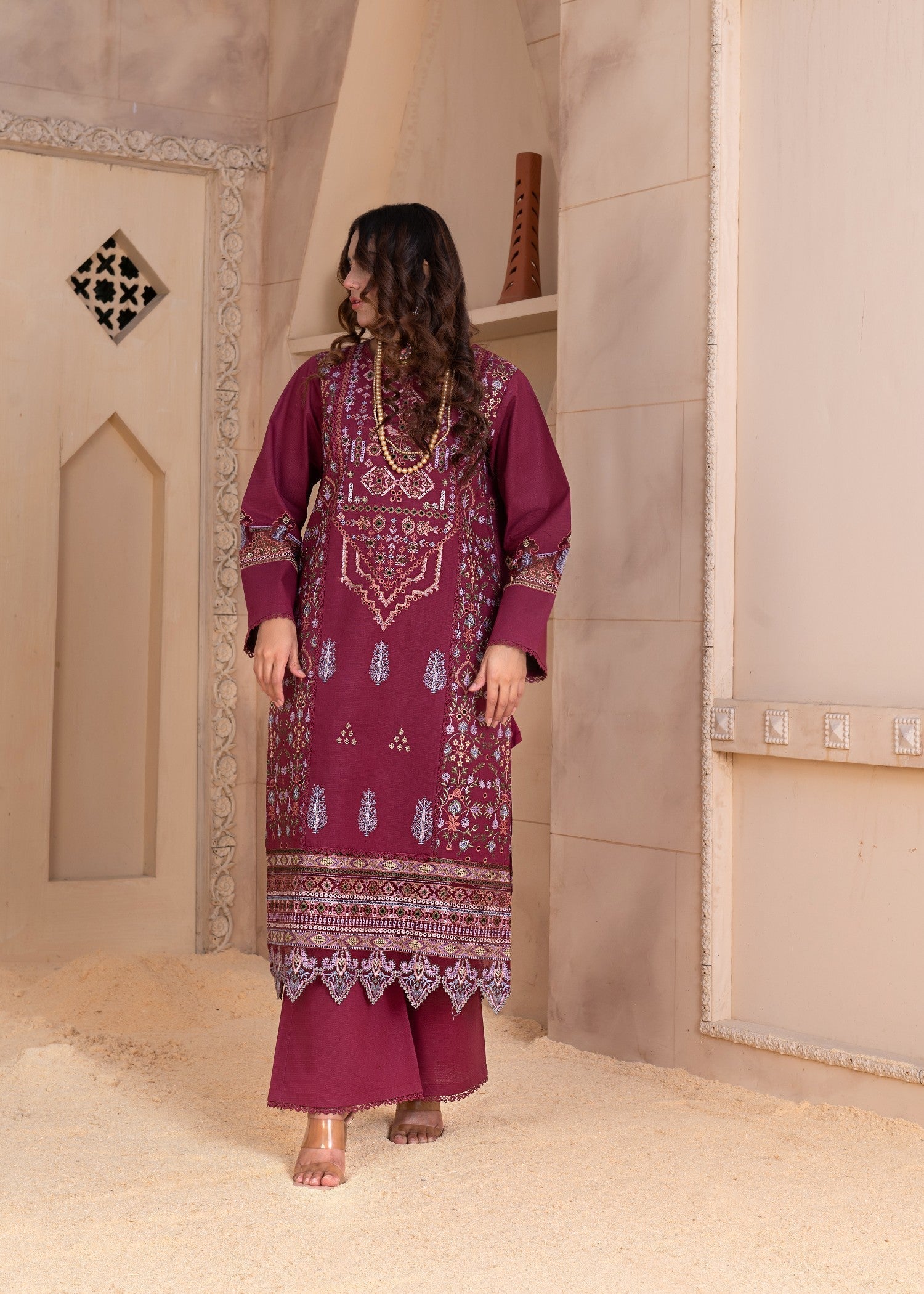 Dori Sands of Saffron Women 2pcs