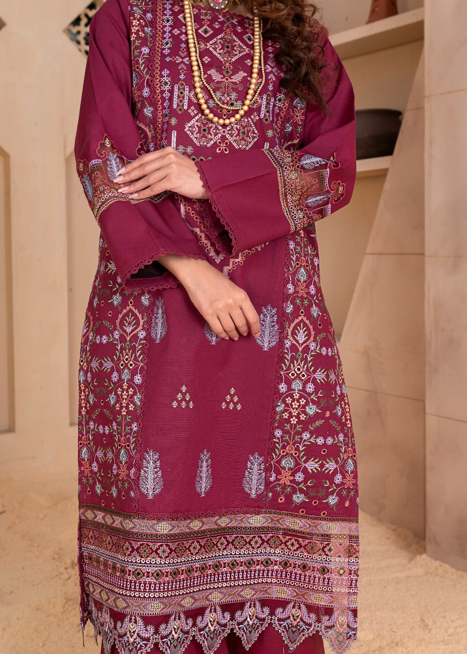 Dori Sands of Saffron Women 2pcs