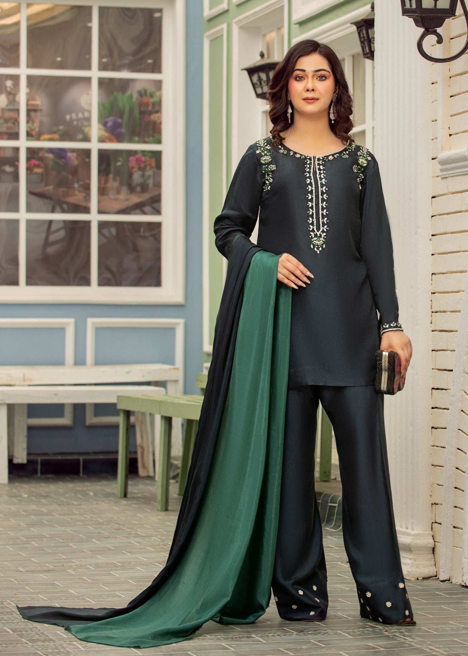 Kausar Attire Ombre Women 3pcs