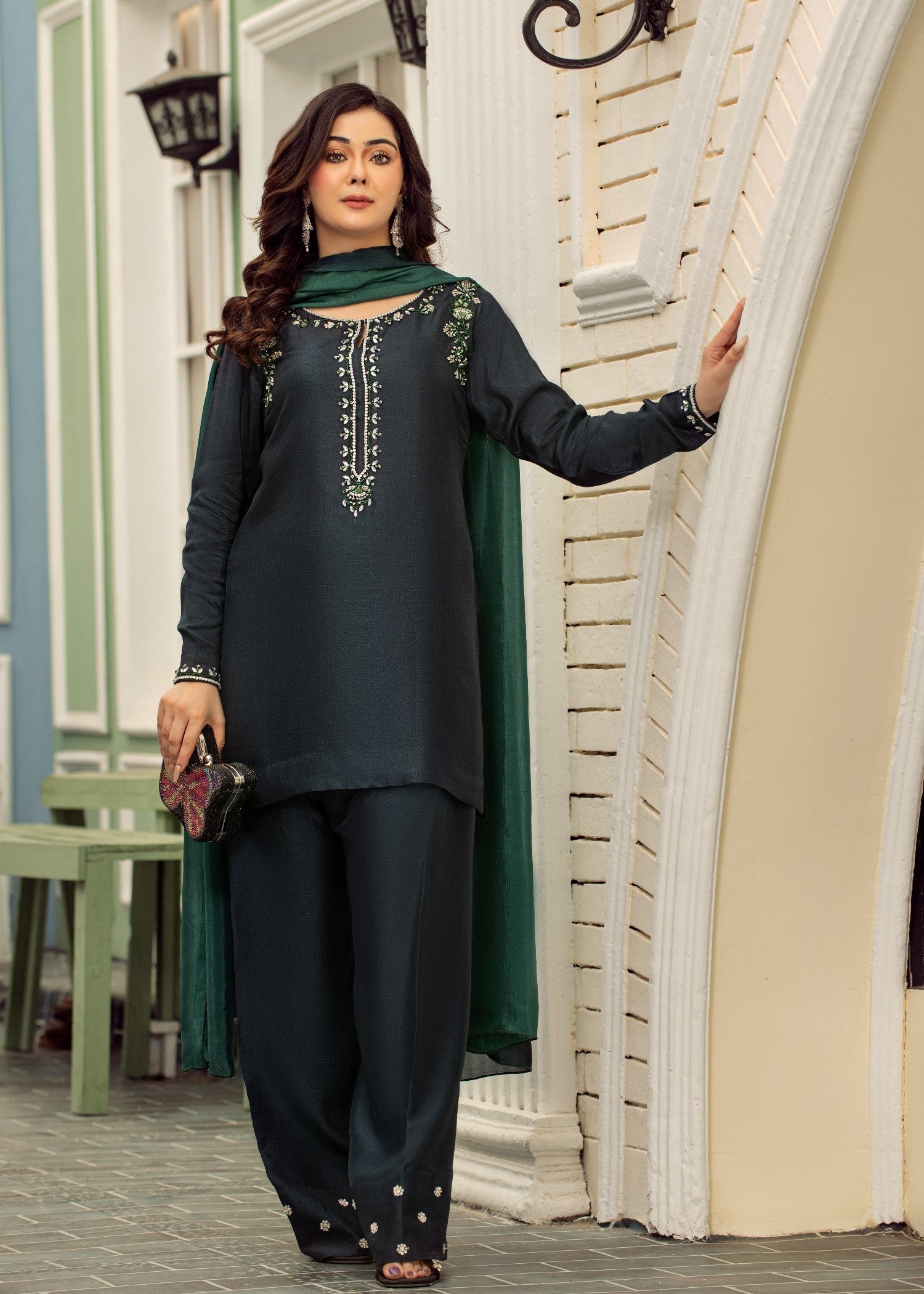 Kausar Attire Ombre Women 3pcs