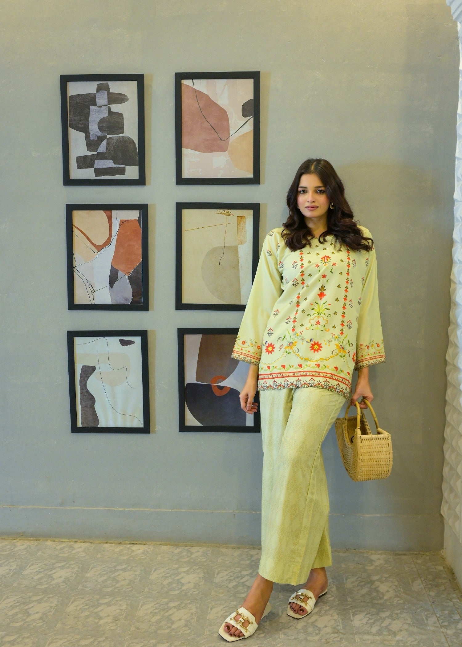 The Affordable Designer LEAF COORD Women 2pcs