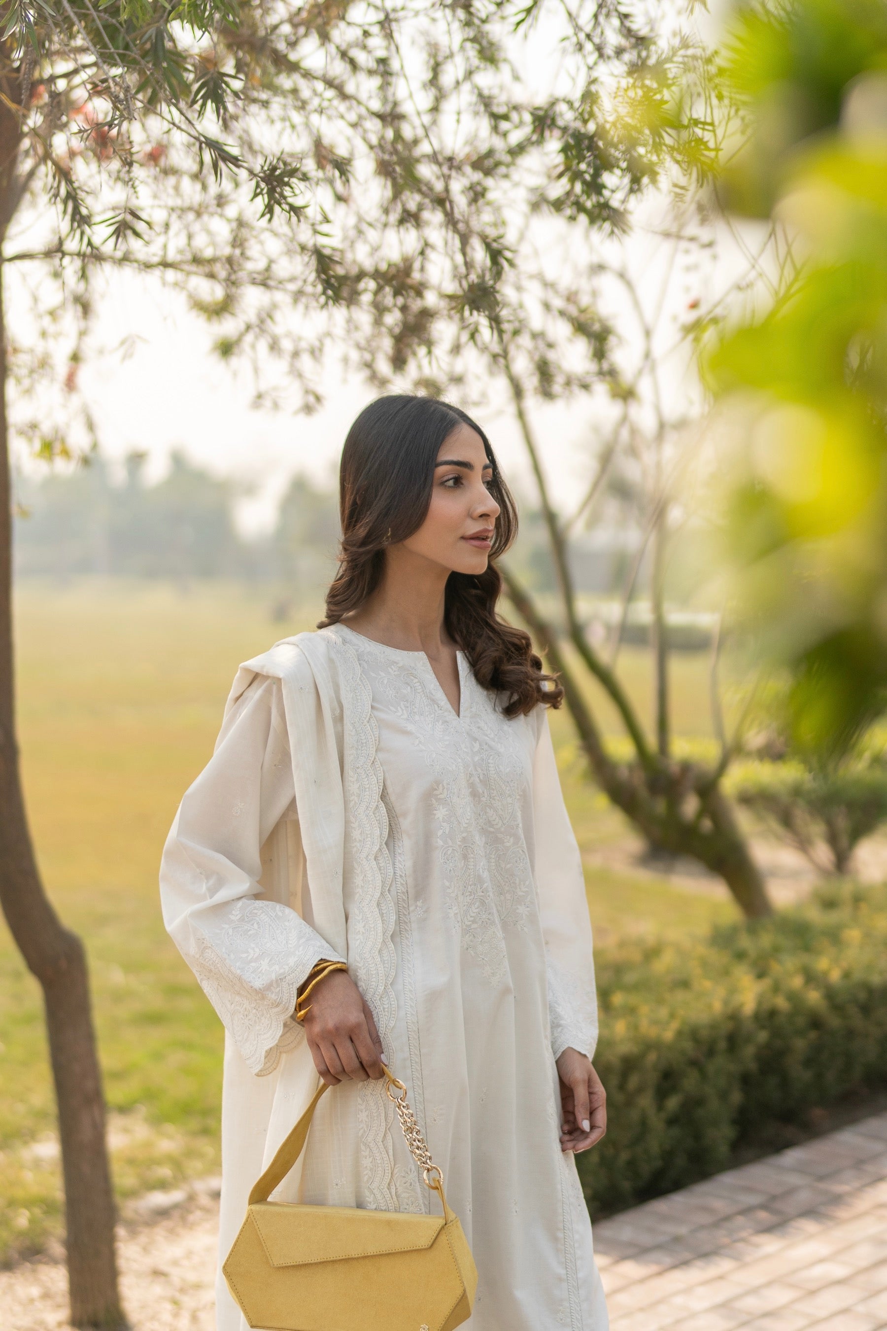 Lakhany Ready To Wear Embroidered with Fancy Textured Dupatta Women 3pcs