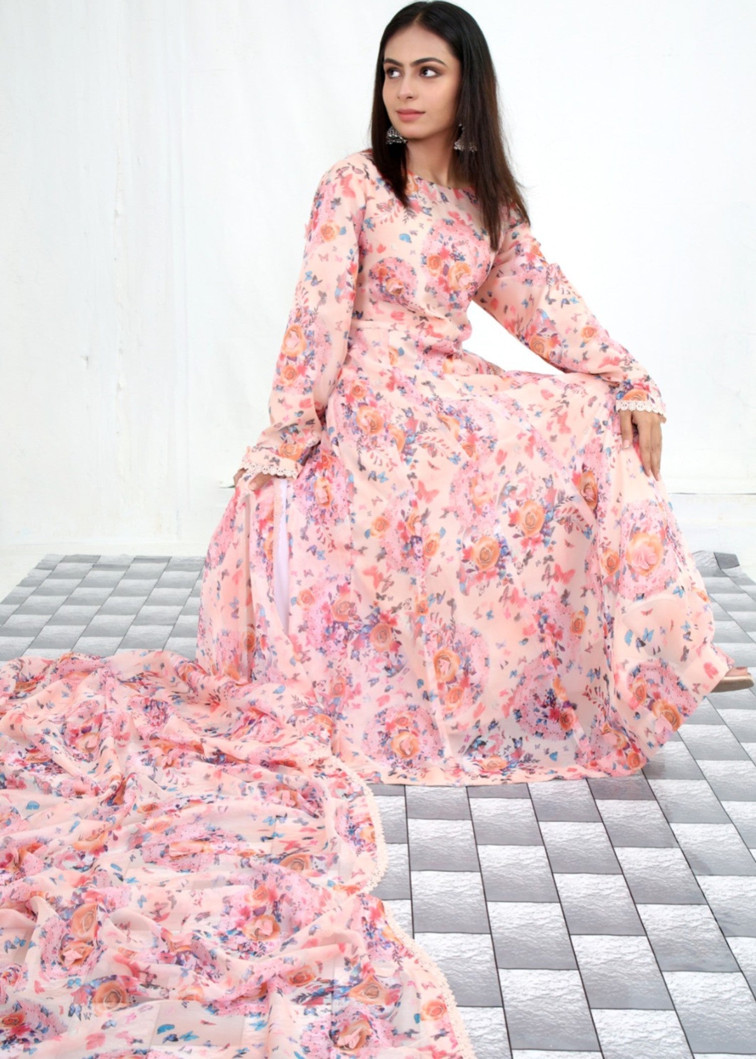 Issa&Maryam Nureh Peach Women 3pcs