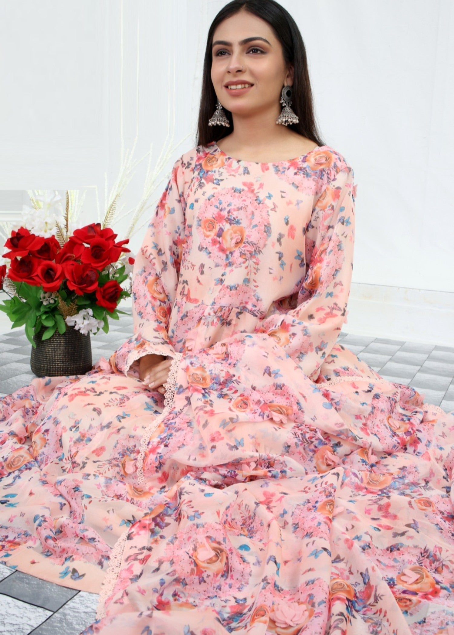 Issa&Maryam Nureh Peach Women 3pcs