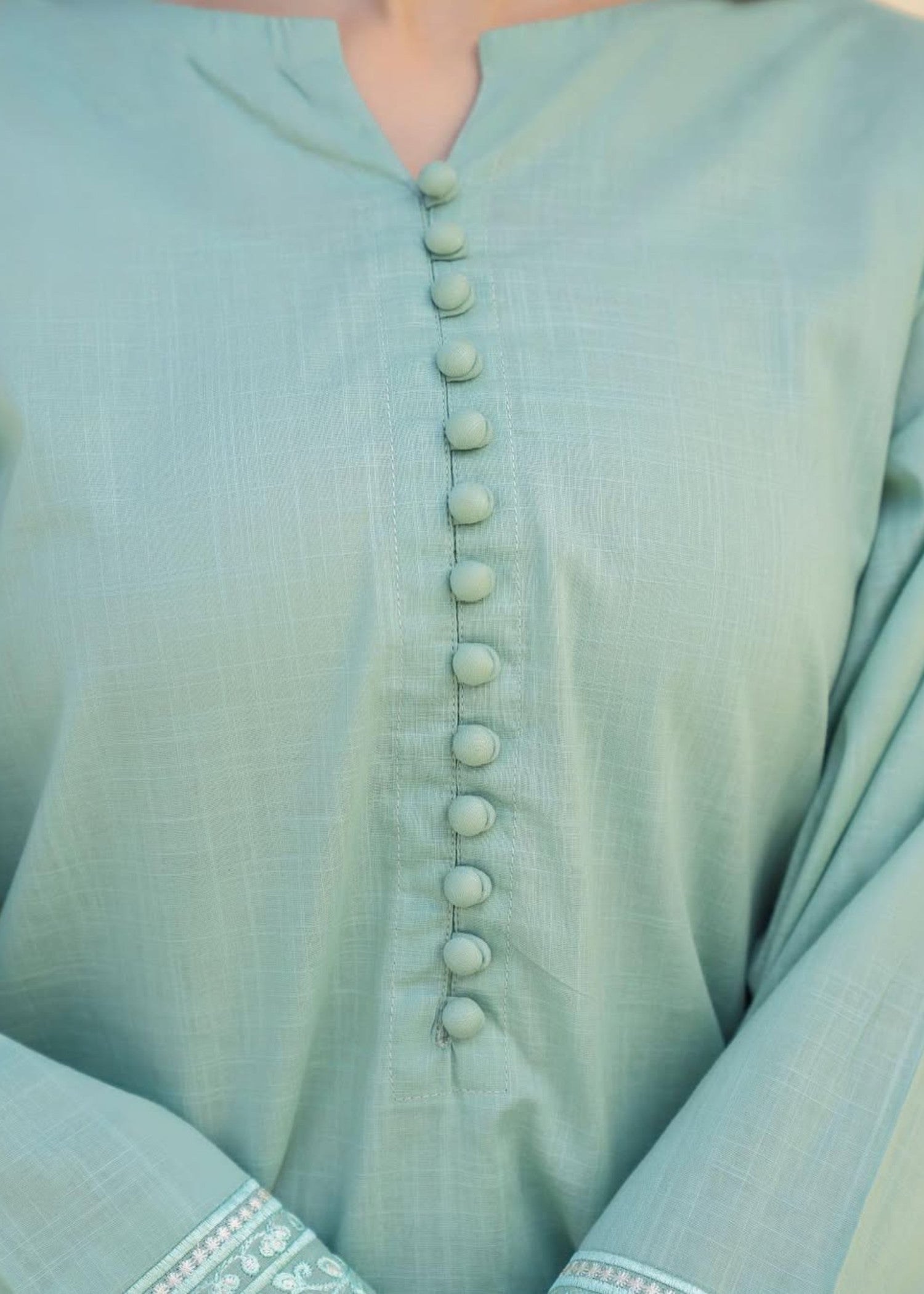 Shehroz Fashion BLUE DIAMOND LAWN EMBROIDERY SUIT Women 2pcs