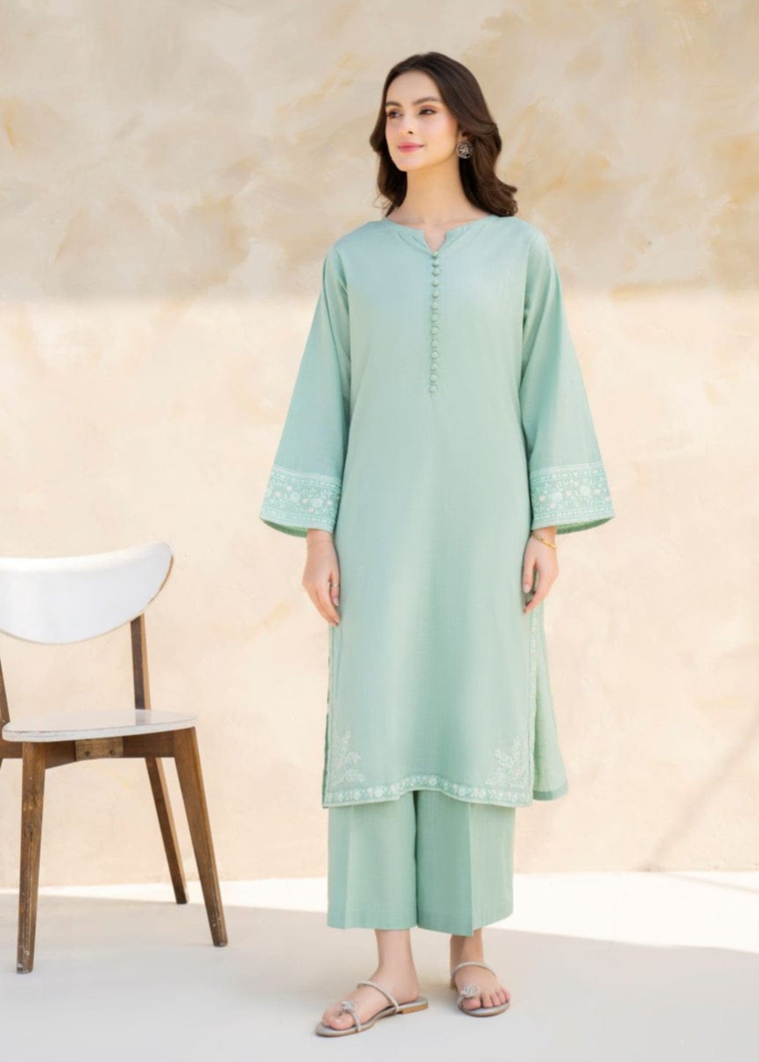 Shehroz Fashion Alara Lawn embroidery Women 2pcs