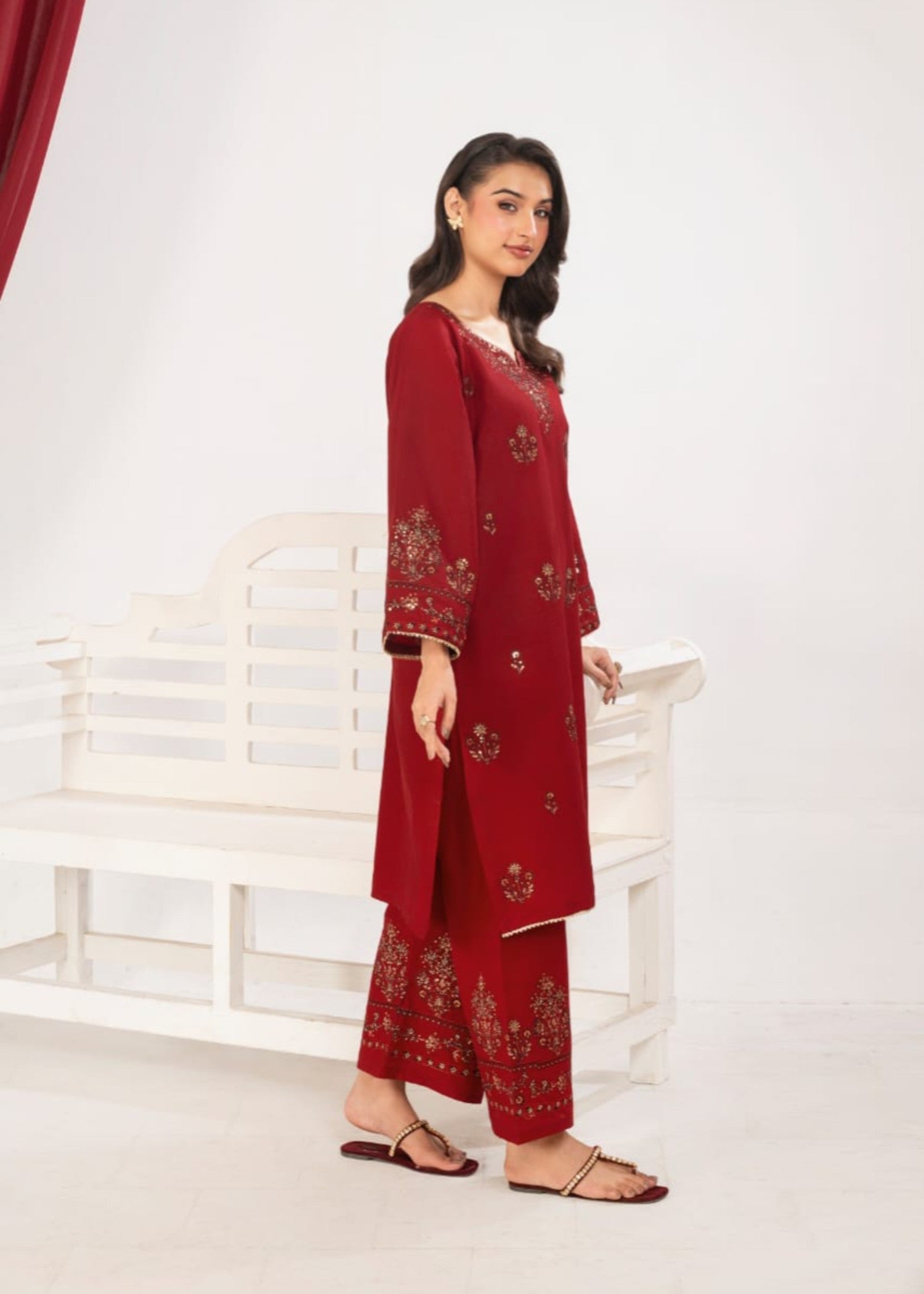 Shehroz Fashion ARZOO LAWN EMBROIDERY DRESS Women 2pcs