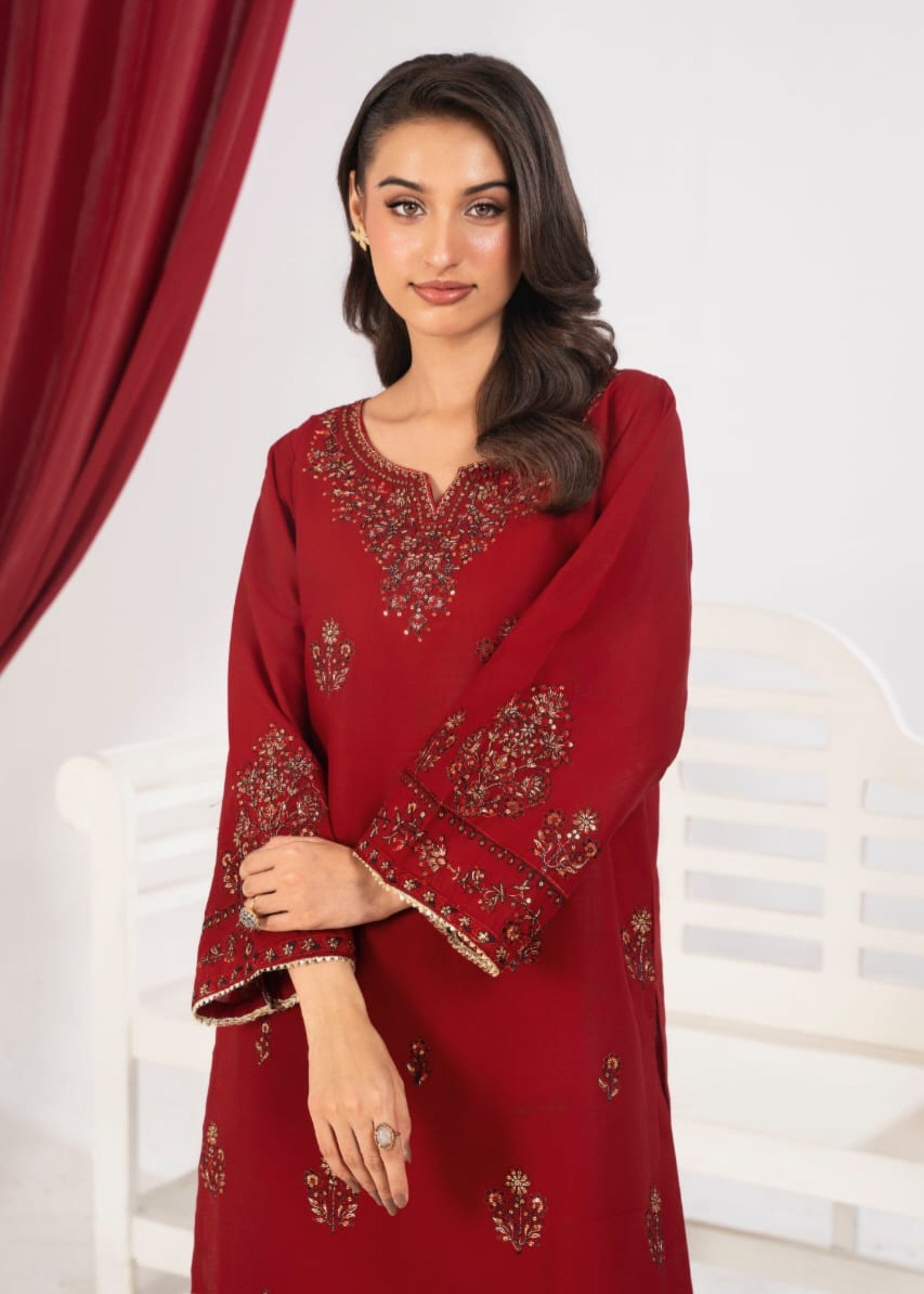 Shehroz Fashion ARZOO LAWN EMBROIDERY DRESS Women 2pcs