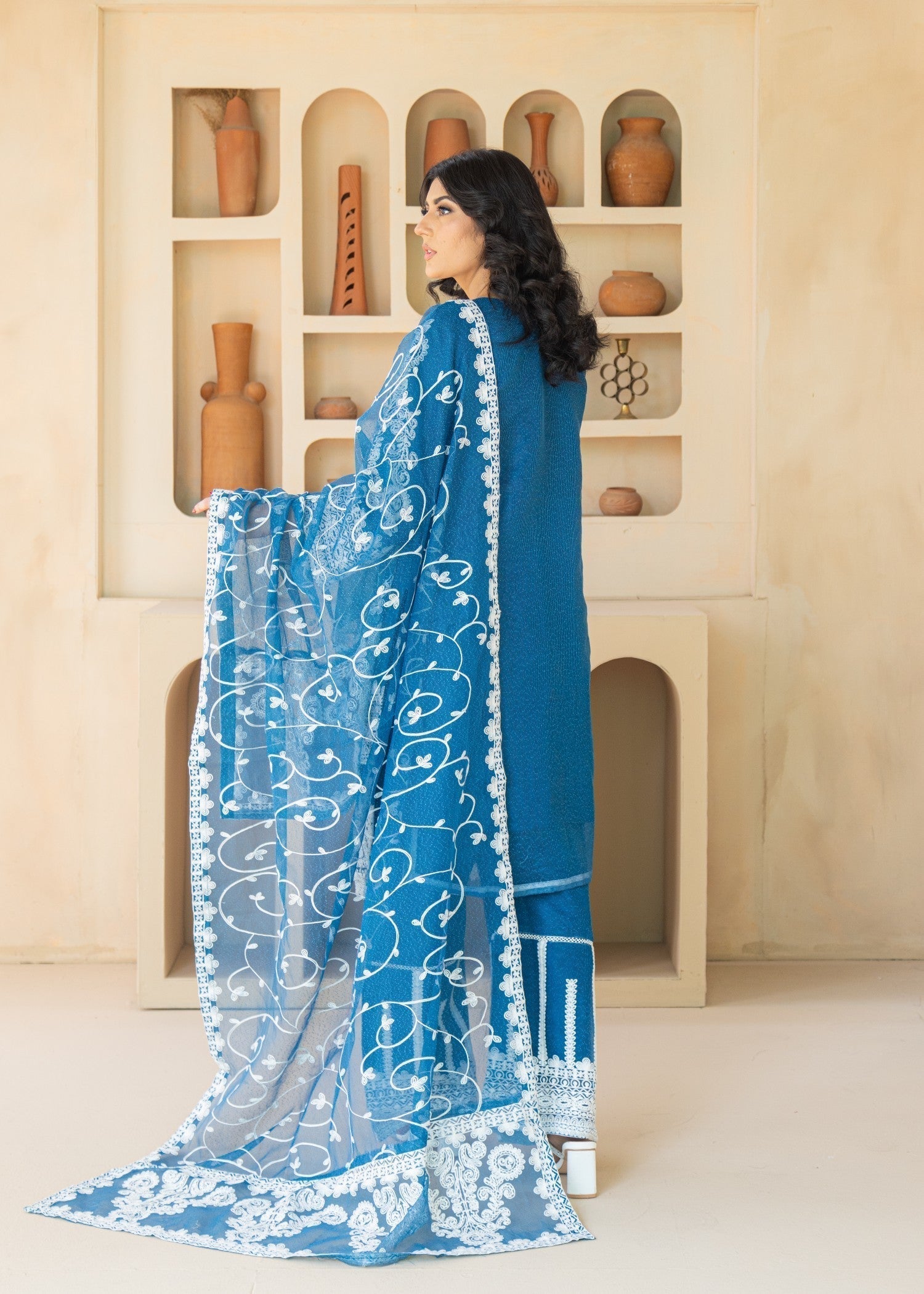 Ameena Official Sahar Zarqash Women 3pcs