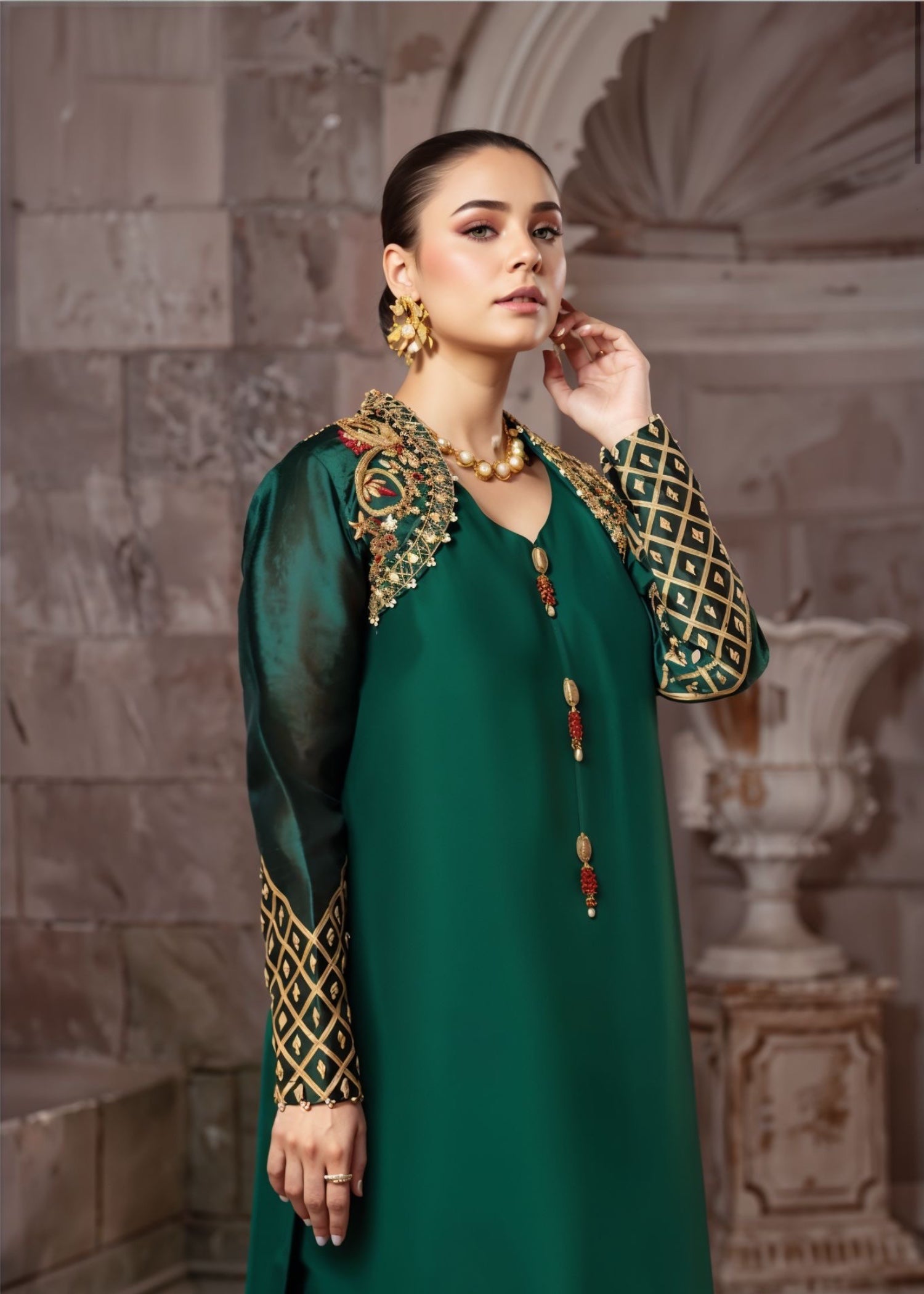 Ridah Naeem Castleton Green Opulence Women 3pcs
