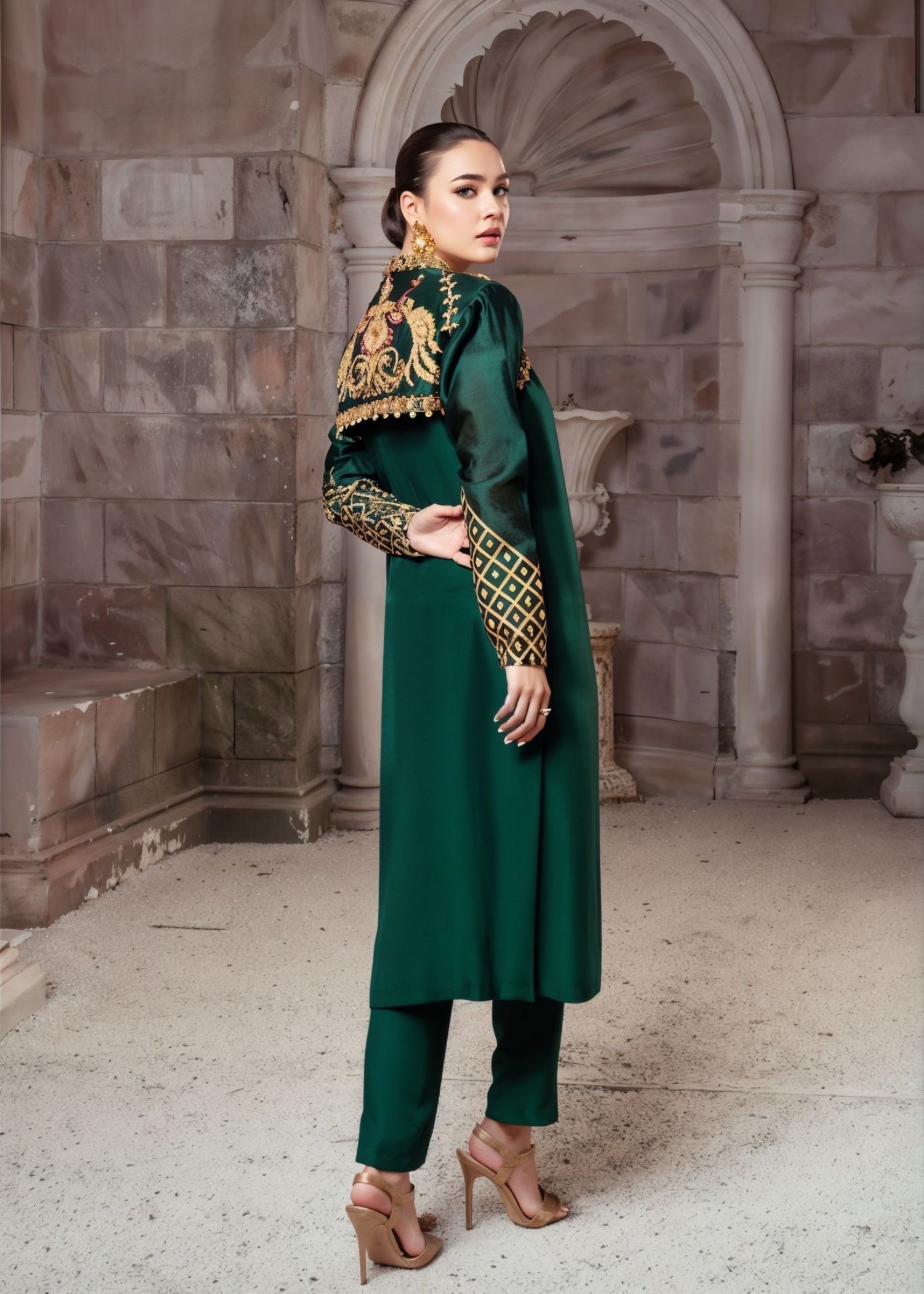 Ridah Naeem Castleton Green Opulence Women 3pcs