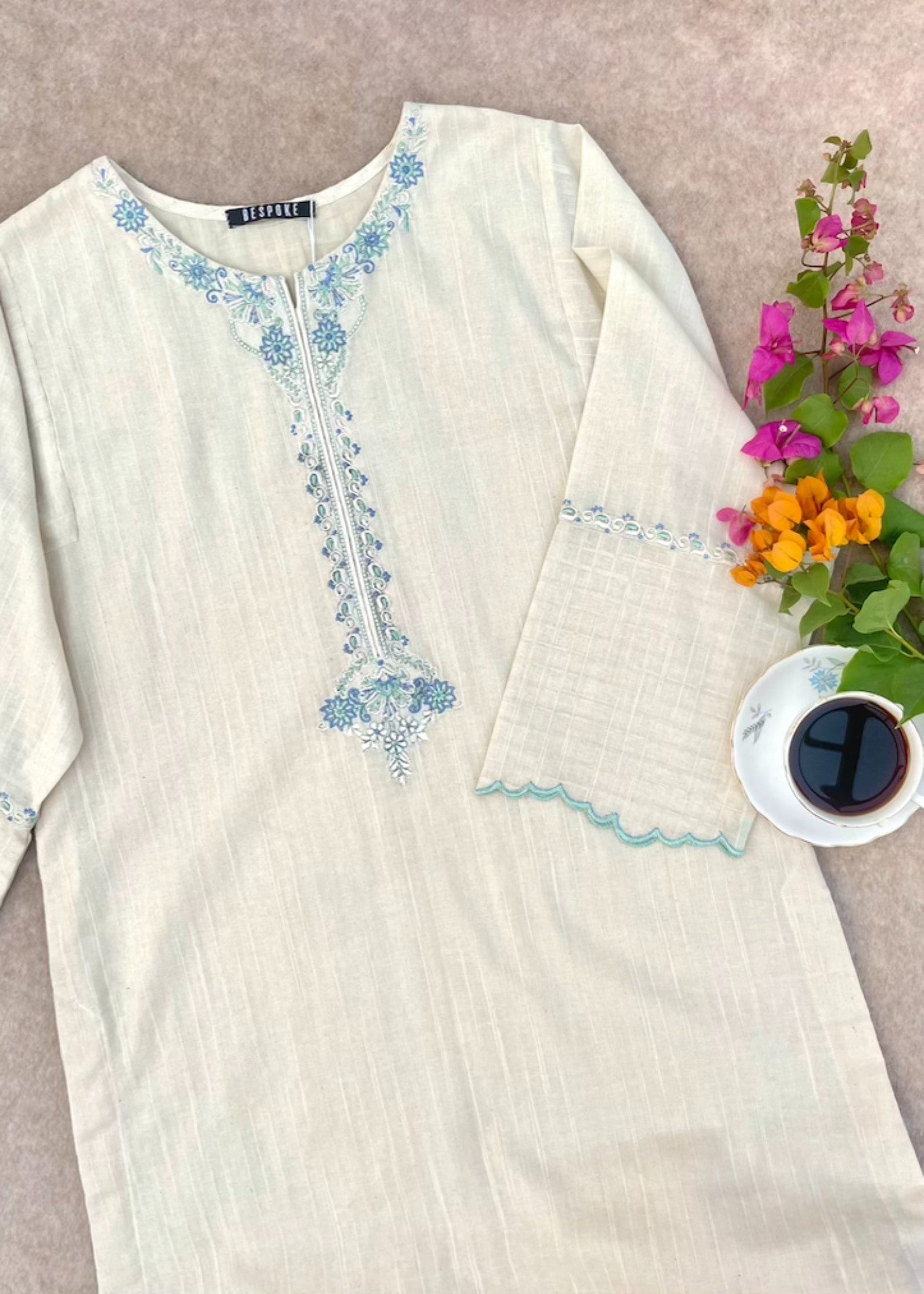Bespoke jasmine Kurta Women 1pcs