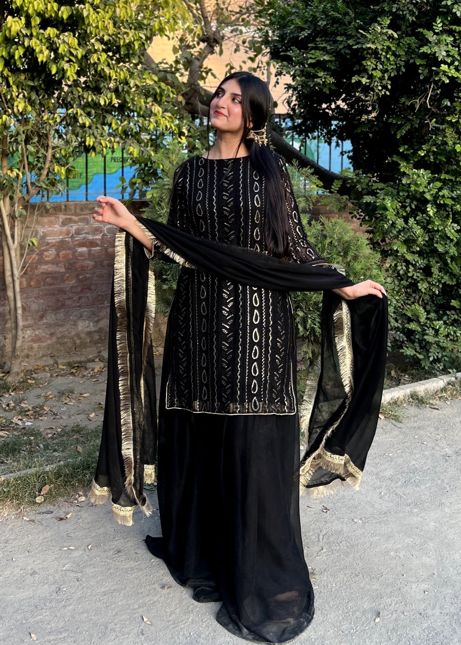 Fashion Trends 4 U Black Rani Women 3pcs