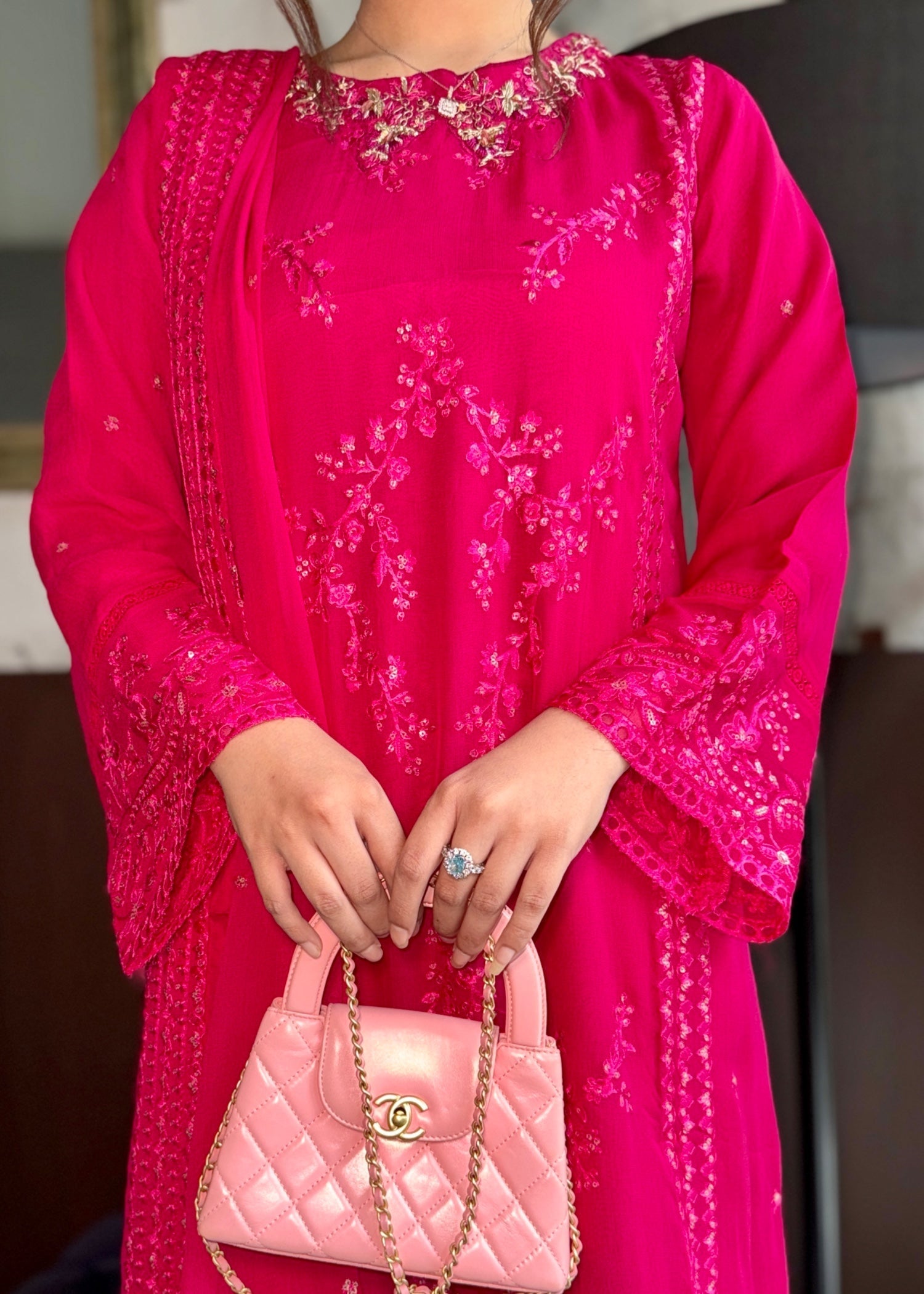 Ayesha B pink (aima) Women 3pcs
