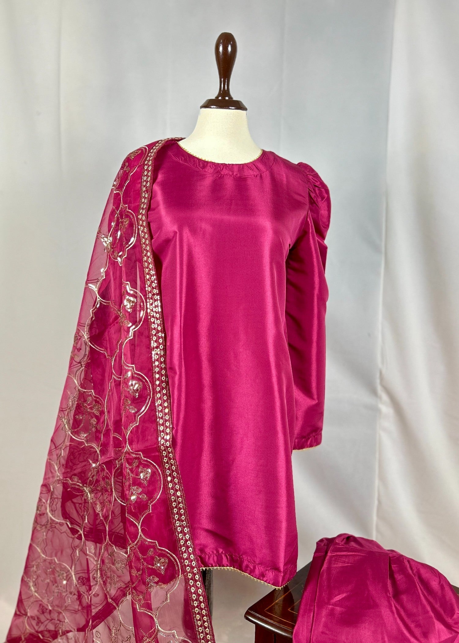 Abana Farshi Shalwar Hot Pink Women 3pcs