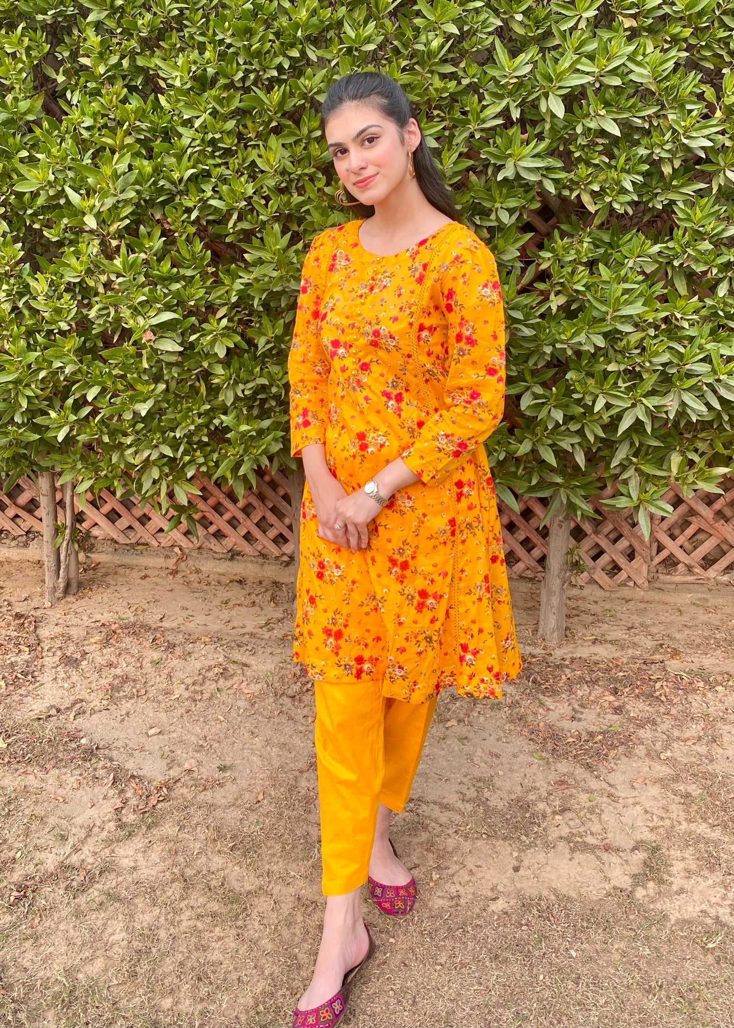 Sidra Mumtaz Sunshine Flora Women 2pcs