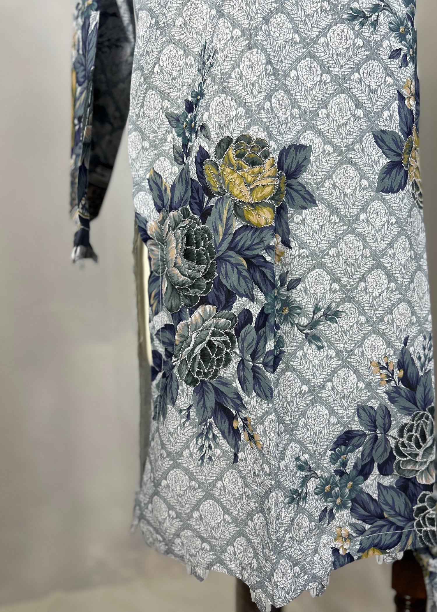 Abana Steal Grey Lawn Women 2pcs