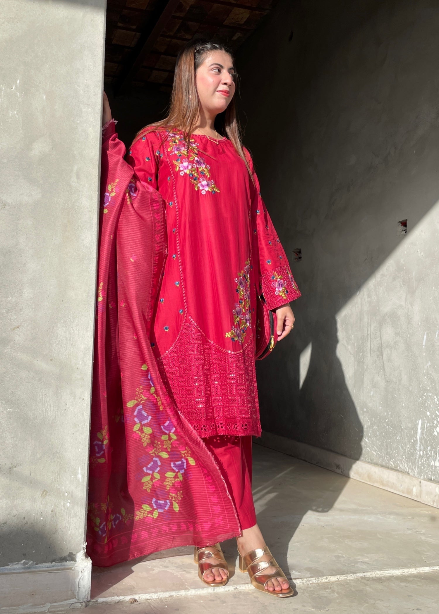 Suits By Sadia LAWN CHEERY WITH BAG Women 4pcs