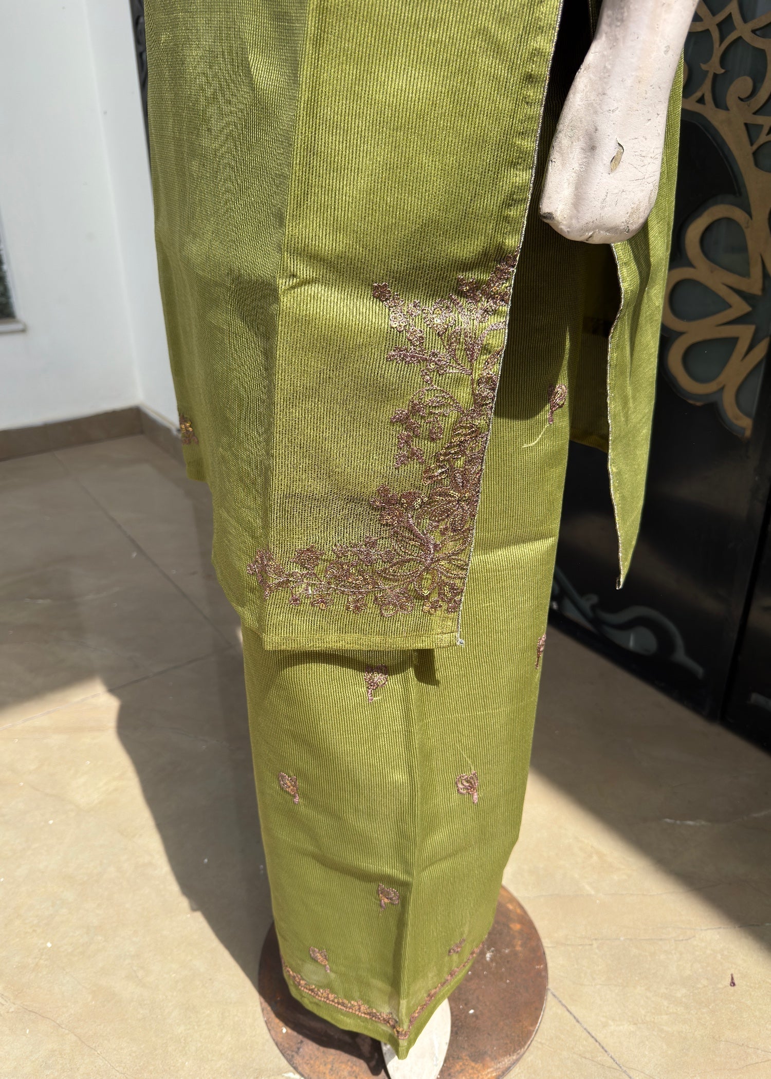 Noir Sitched (Jp54) Green Women 3pcs