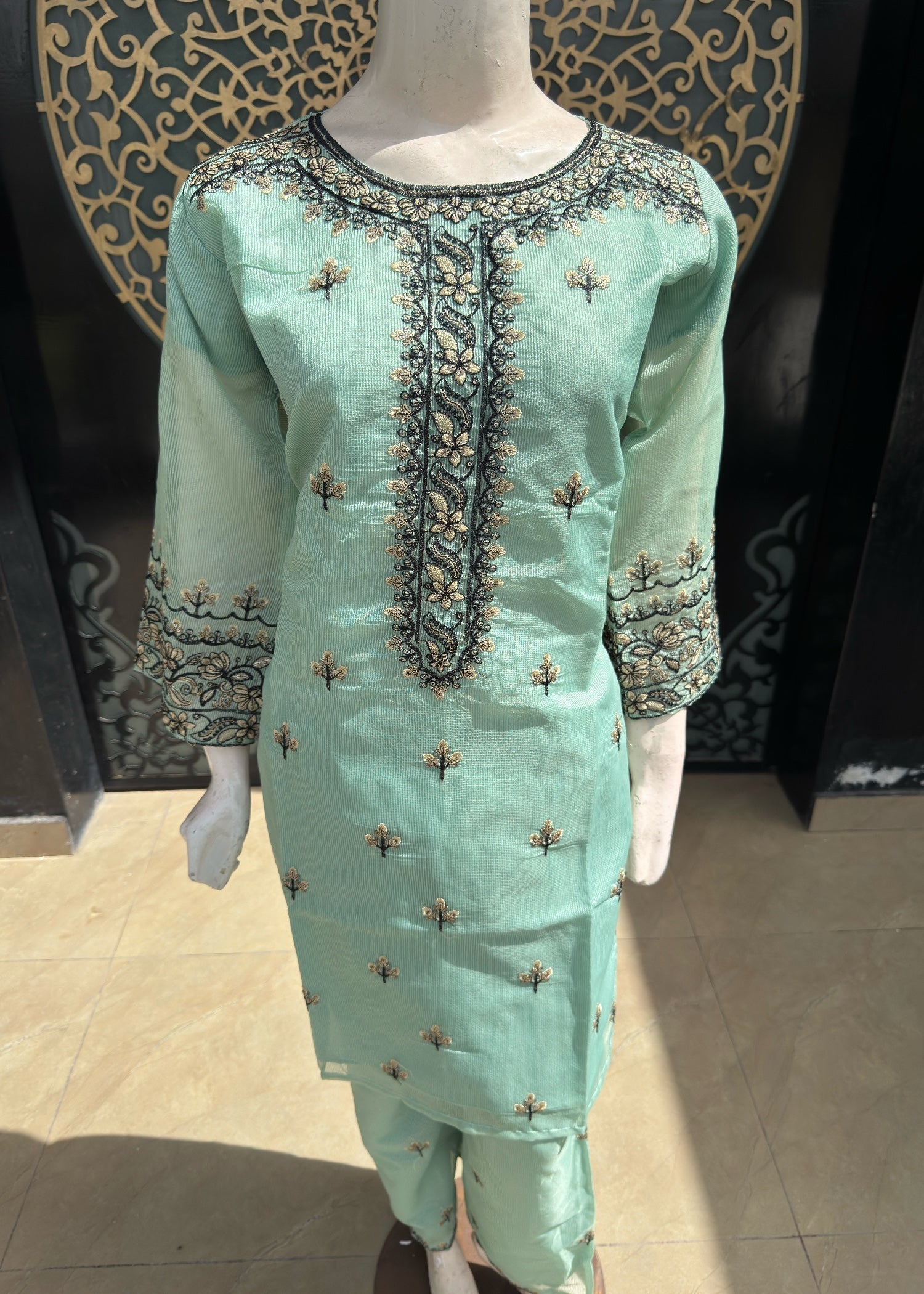 Noir Stitched Jp54 2Green Women 3pcs