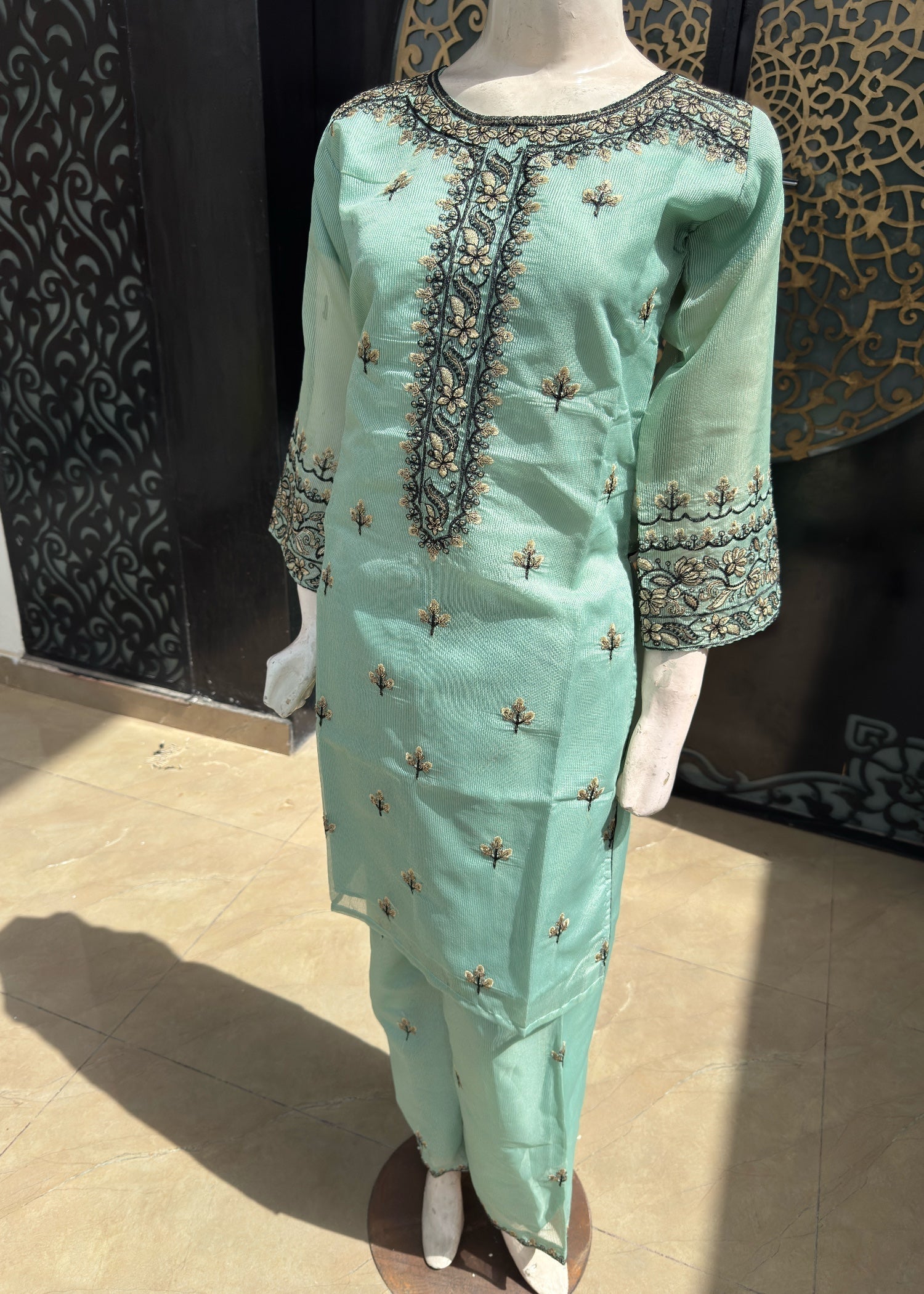 Noir Stitched Jp54 2Green Women 3pcs