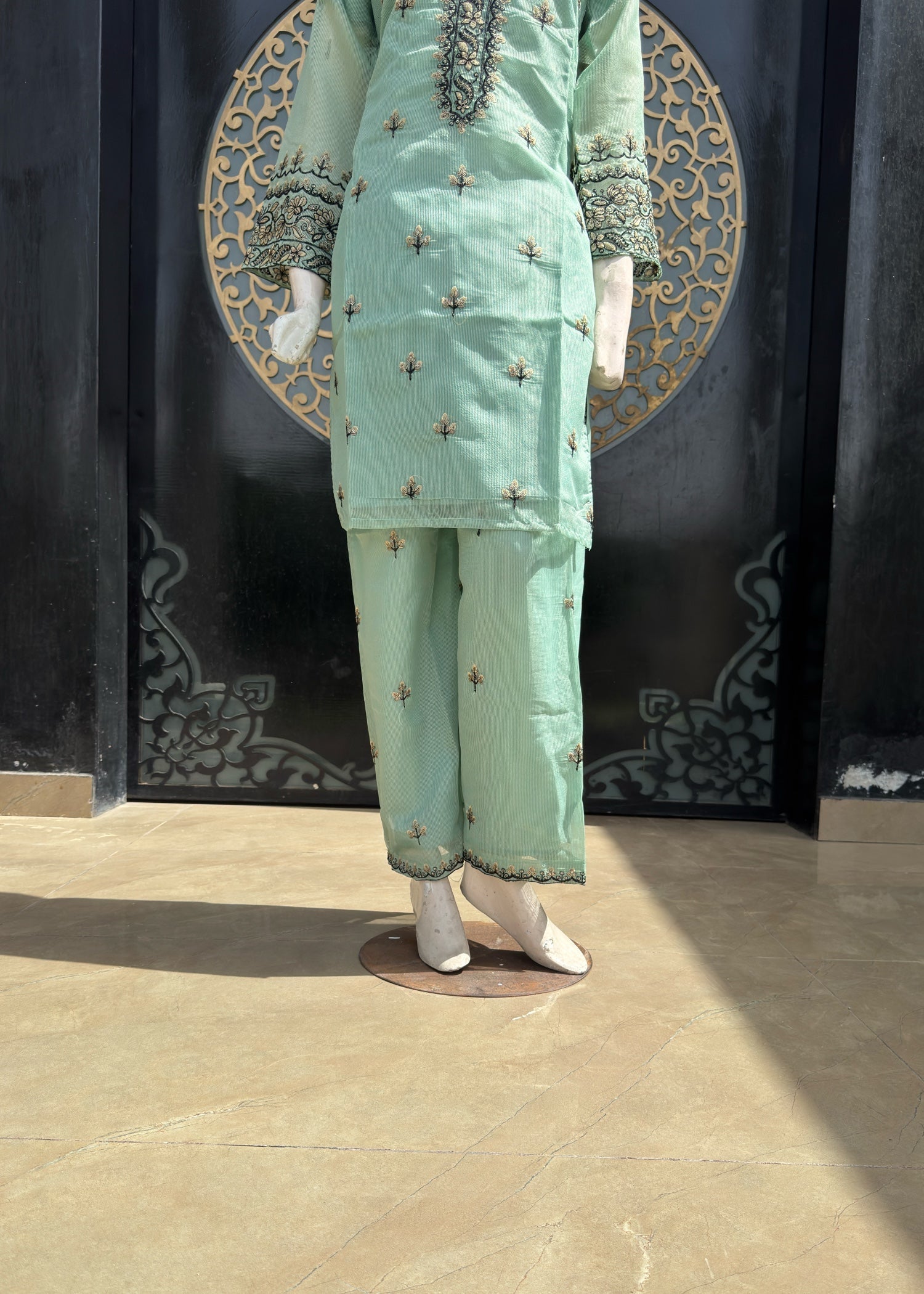 Noir Stitched Jp54 2Green Women 3pcs