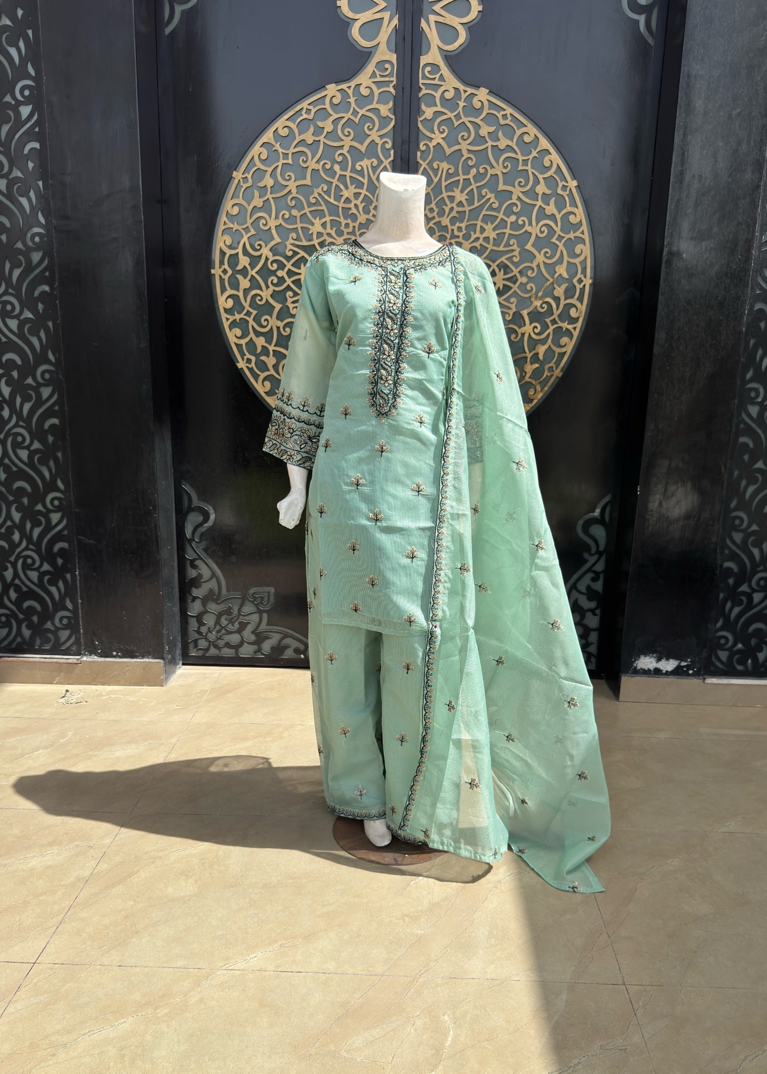 Noir Stitched Jp54 2Green Women 3pcs