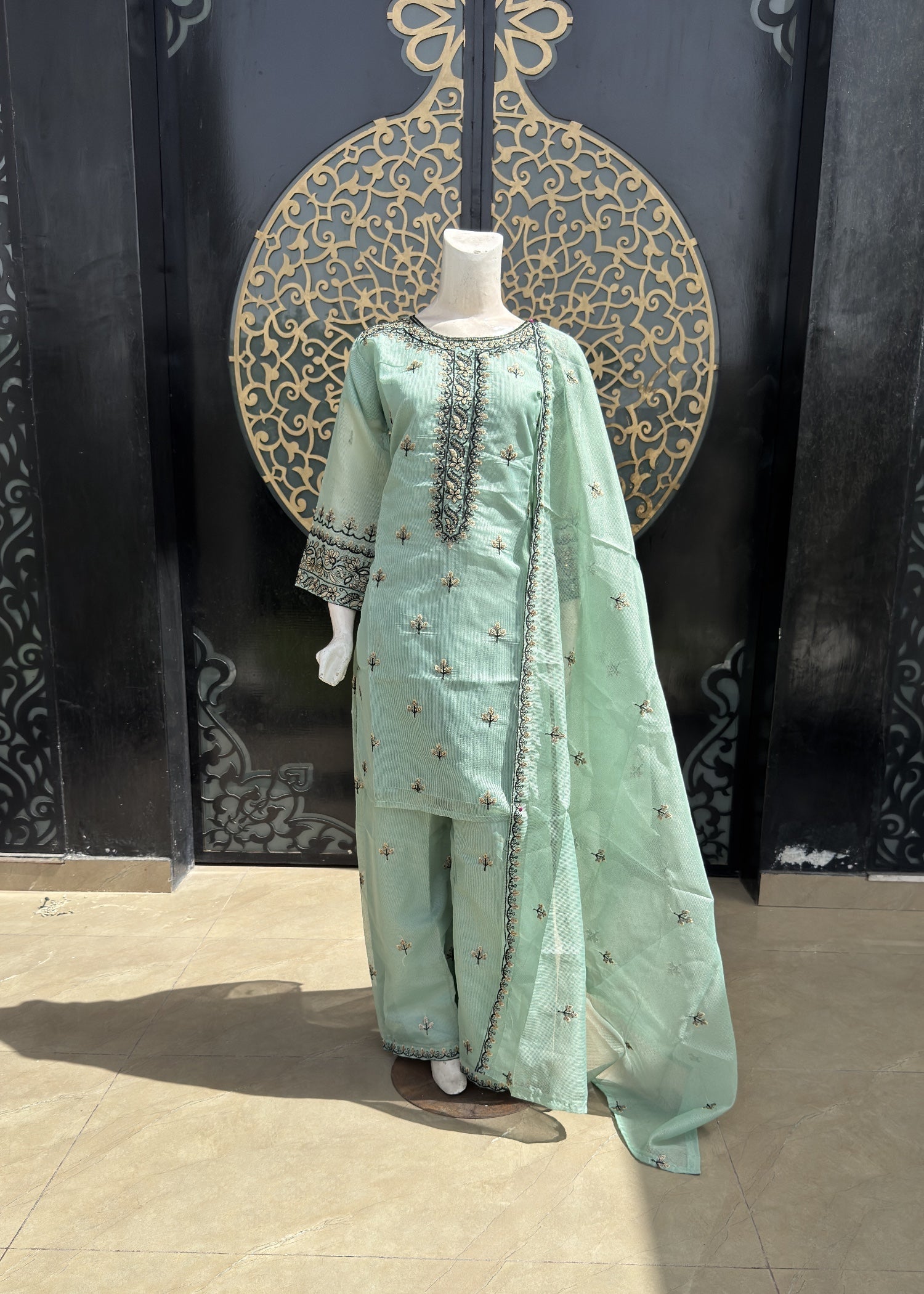 Noir Stitched Jp54 2Green Women 3pcs