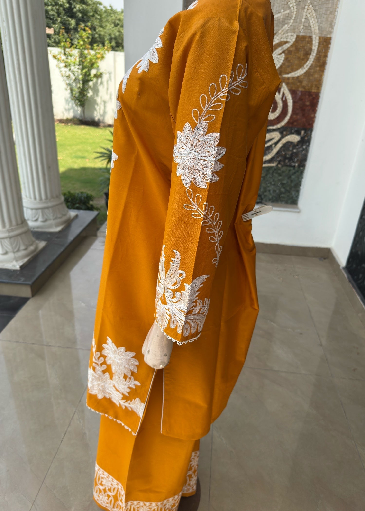 Noir Lawn cotton (jp56) Mustard Women 3pcs