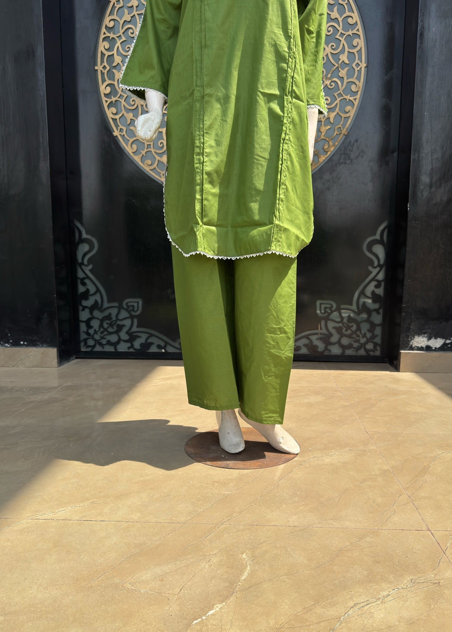 Noir Stitched (jp36) Green Women 2pcs